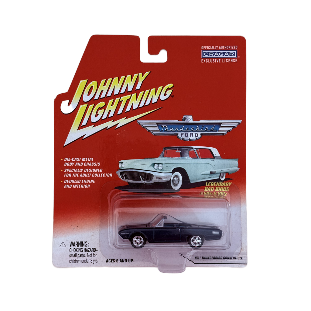 Johnny Lightning Ford Thunderbird Collection 1961 Ford Thunderbird Convertible