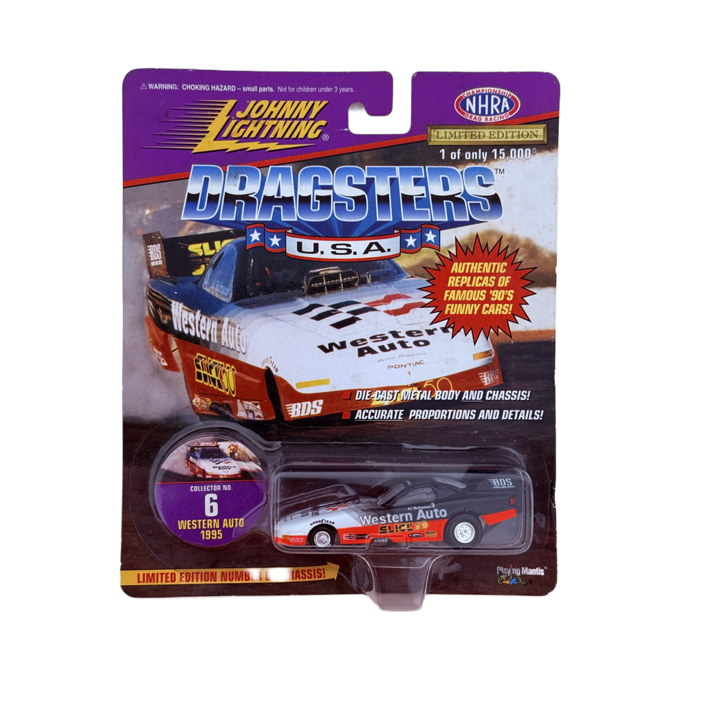Johnny Lightning Dragsters U.S.A. 1995 Western Auto