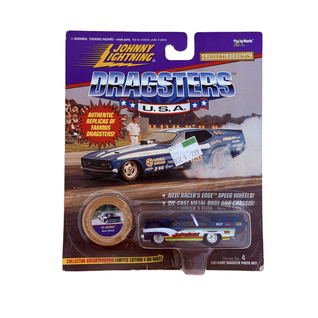 Johnny Lightning Dragsters U.S.A. '55 Jukebox - Blue