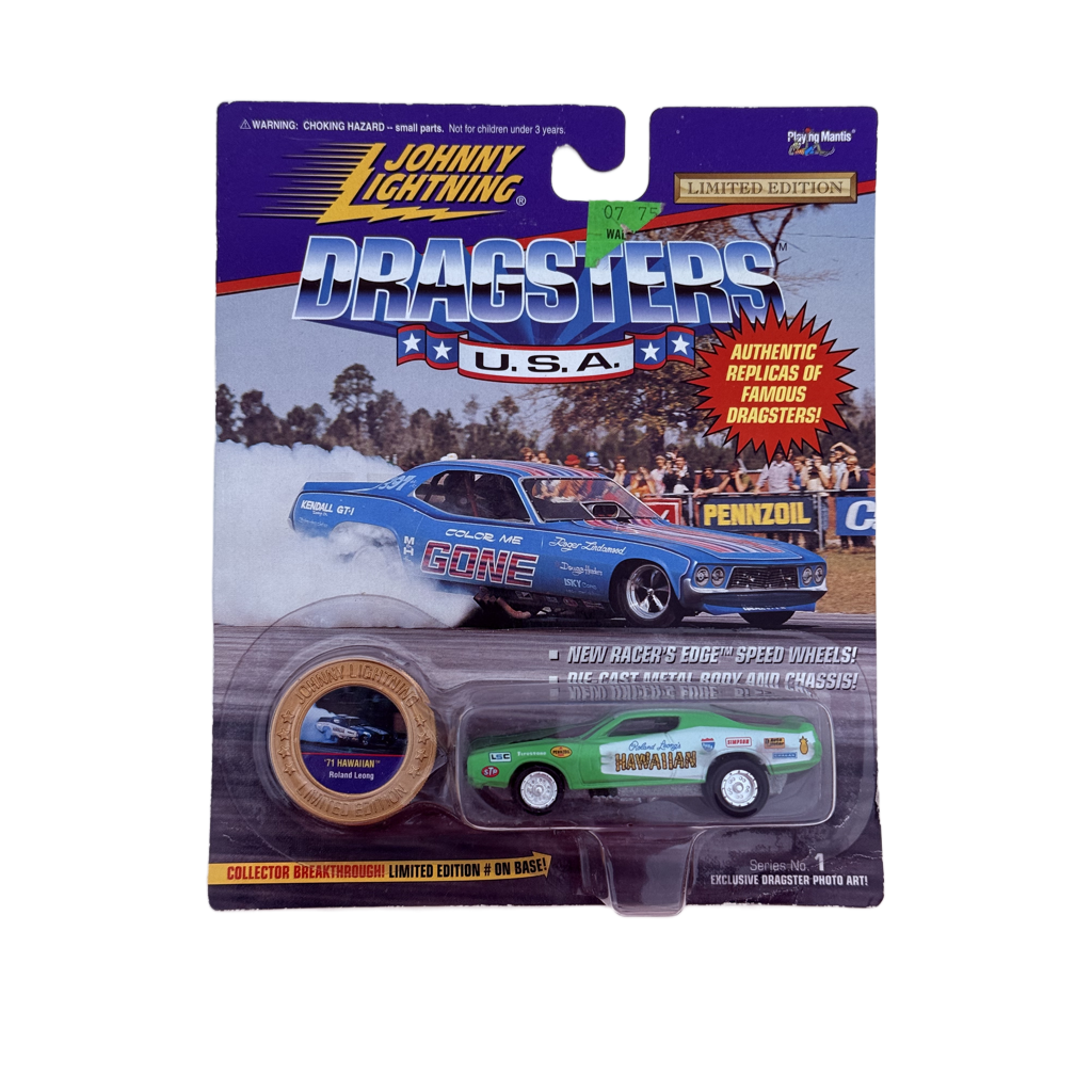 Johnny Lightning Dragsters U.S.A. '71 Hawaiian - Green