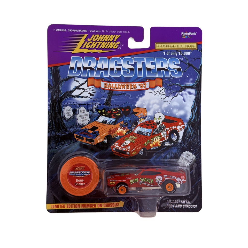 Johnny Lightning Dragsters Halloween '97 Bone Shaker