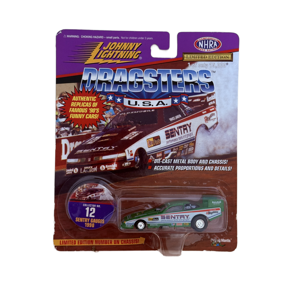 Johnny Lightning Dragsters USA 1990 Sentry Gauges