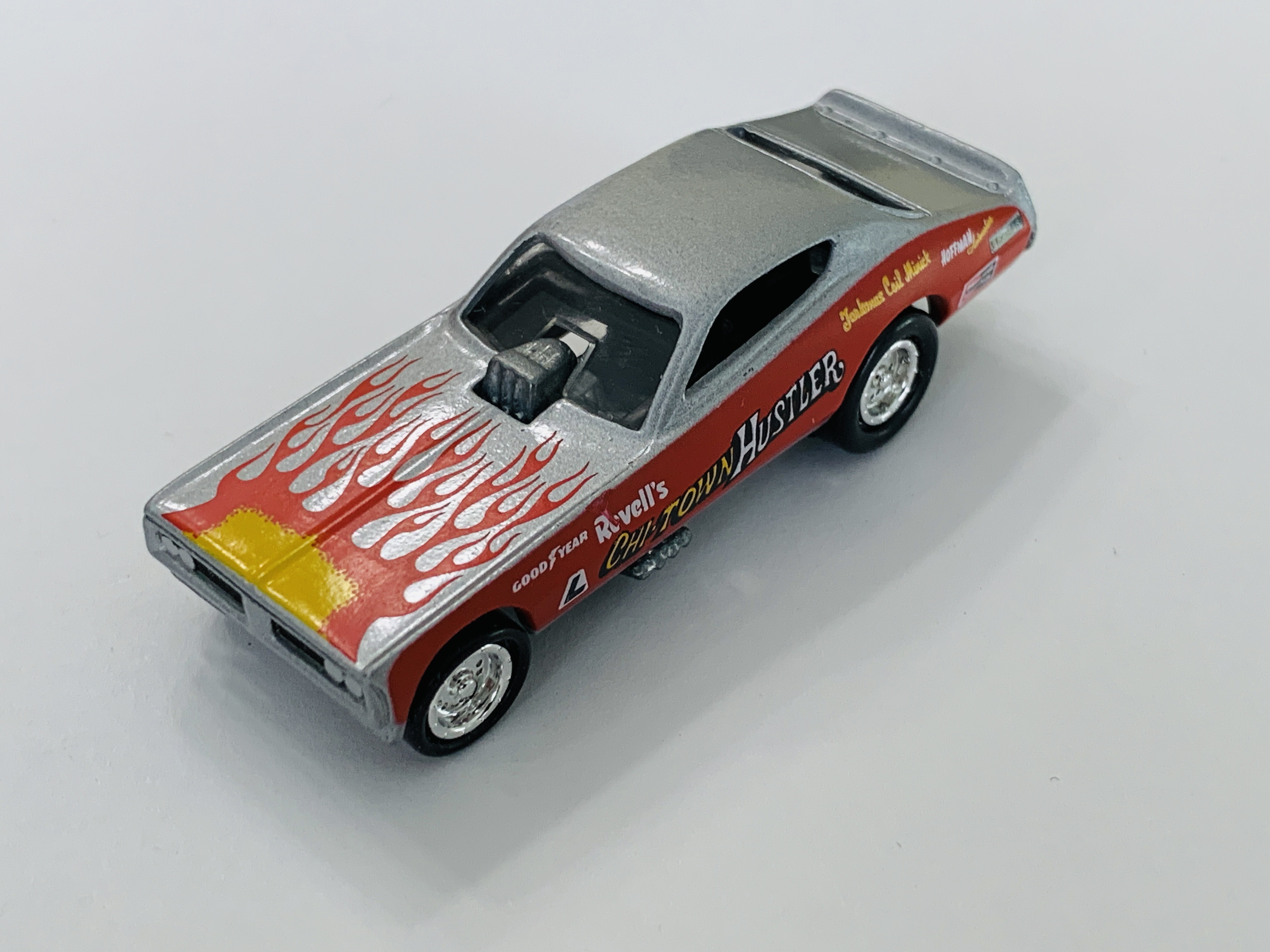 Johnny Lightning Chi-Town Hustler Funny Car - Silver