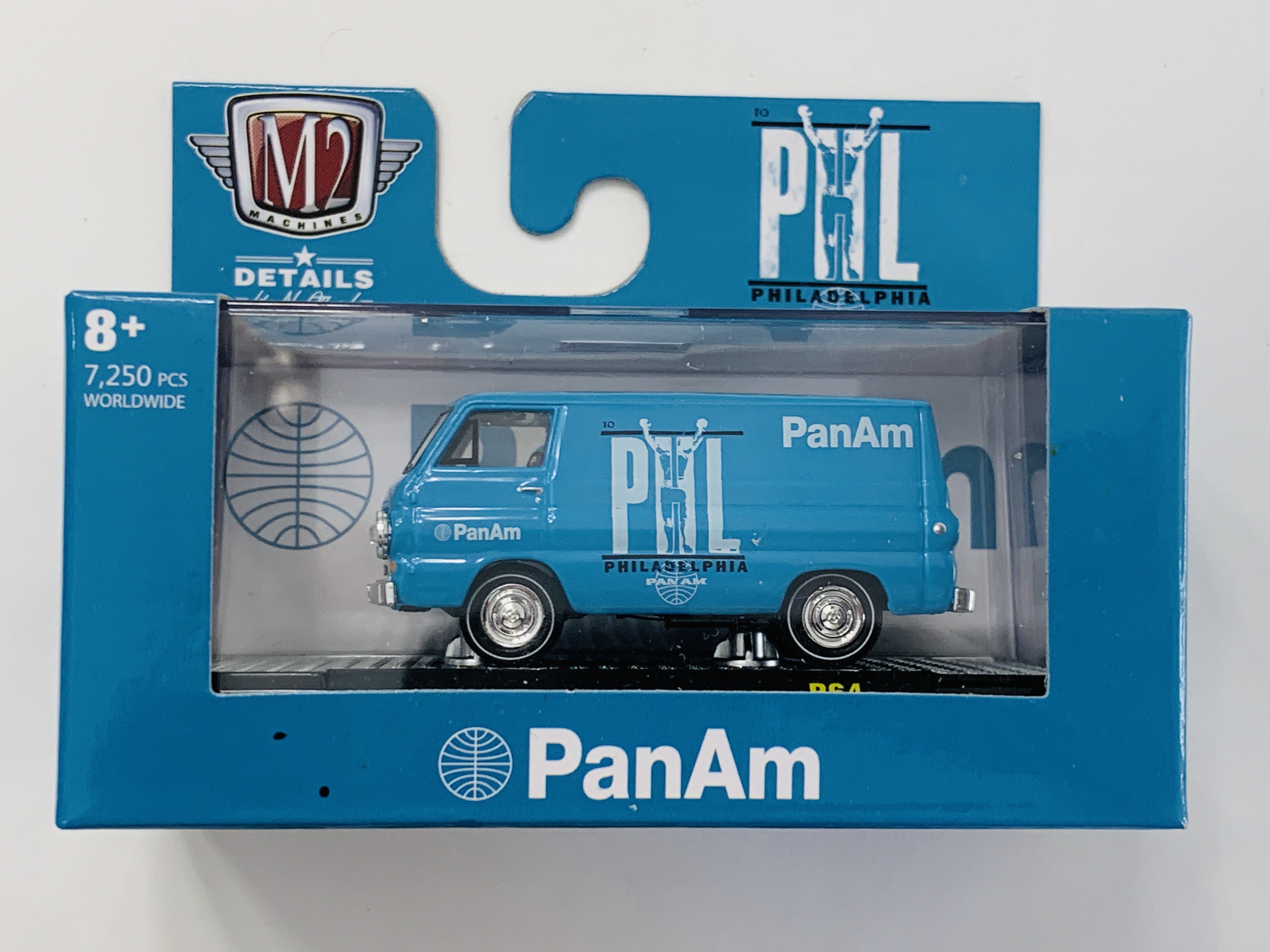 M2 Machines PanAm 1964 Dodge A100 Panel Van R64