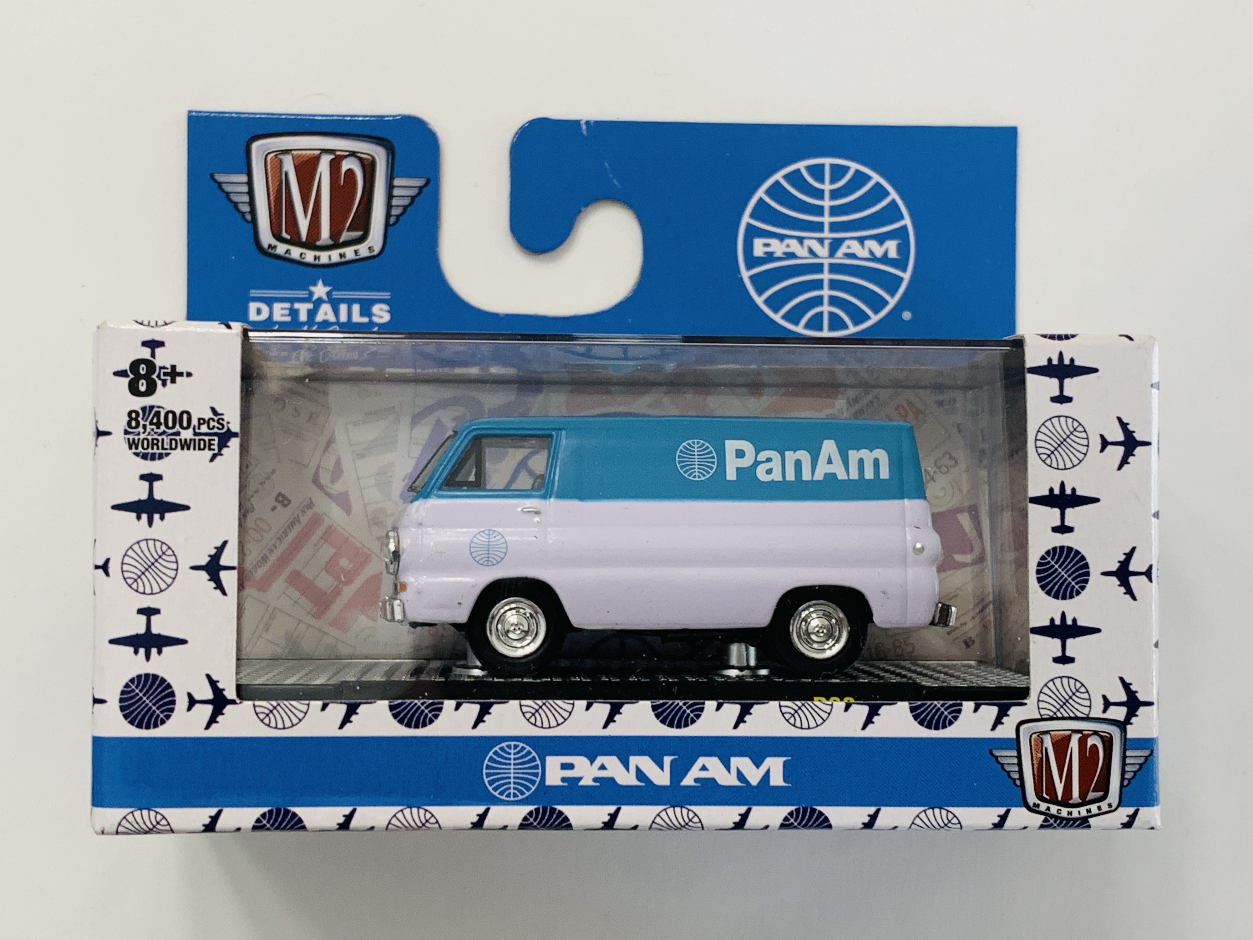 M2 Machines PanAm 1964 Dodge A100 Panel Van R69