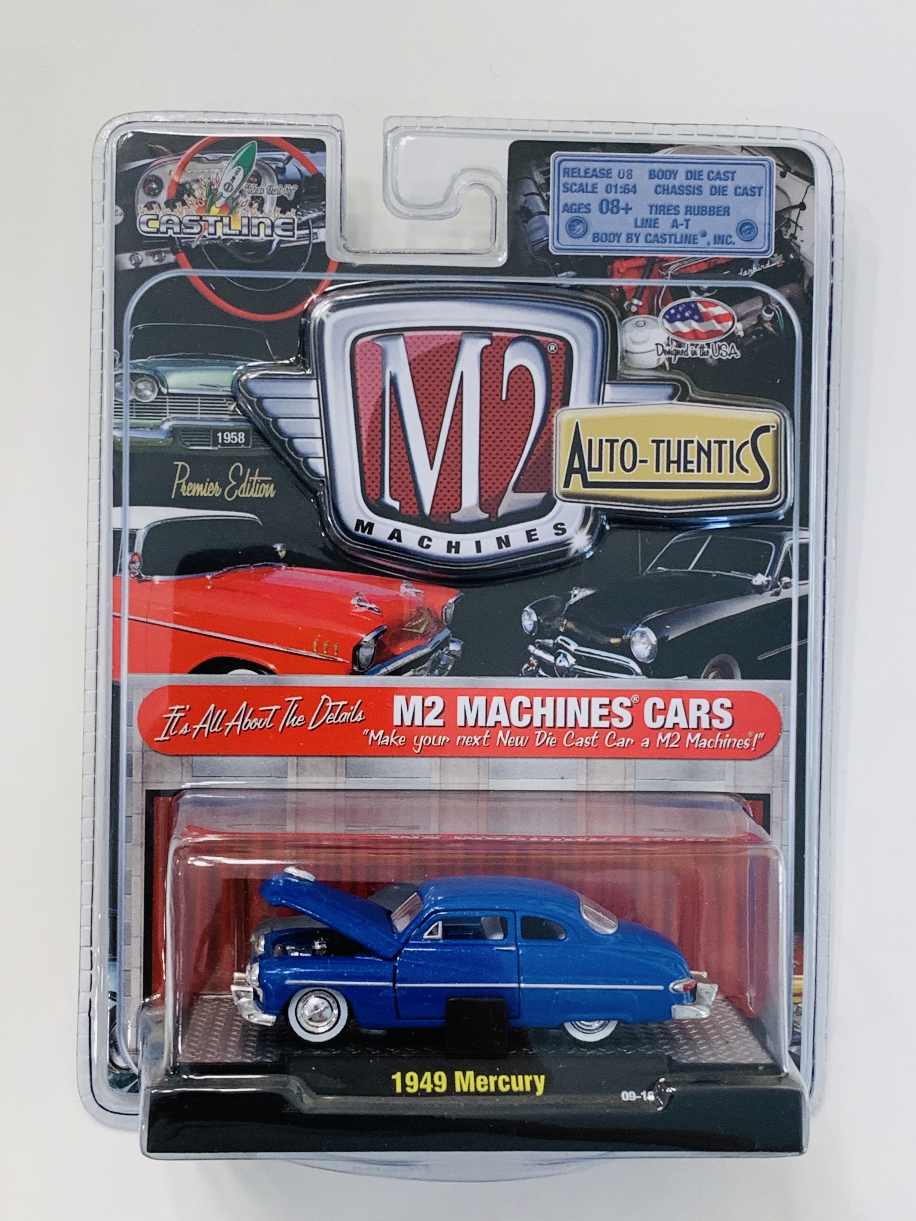 M2 Machines Auto-Thentics 1949 Mercury R08