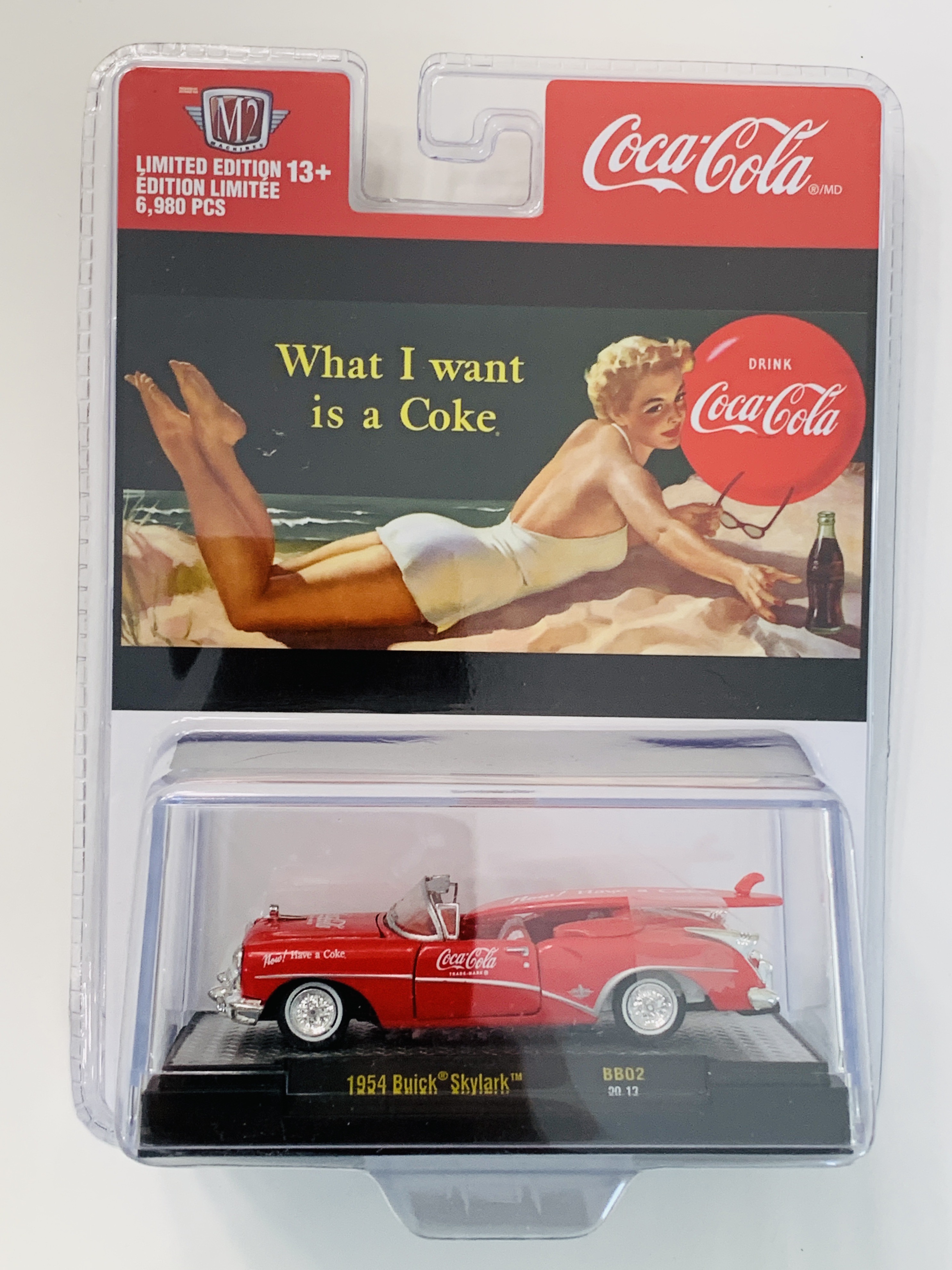 M2 Machines Coca-Cola 1954 Buick Skylark BB02