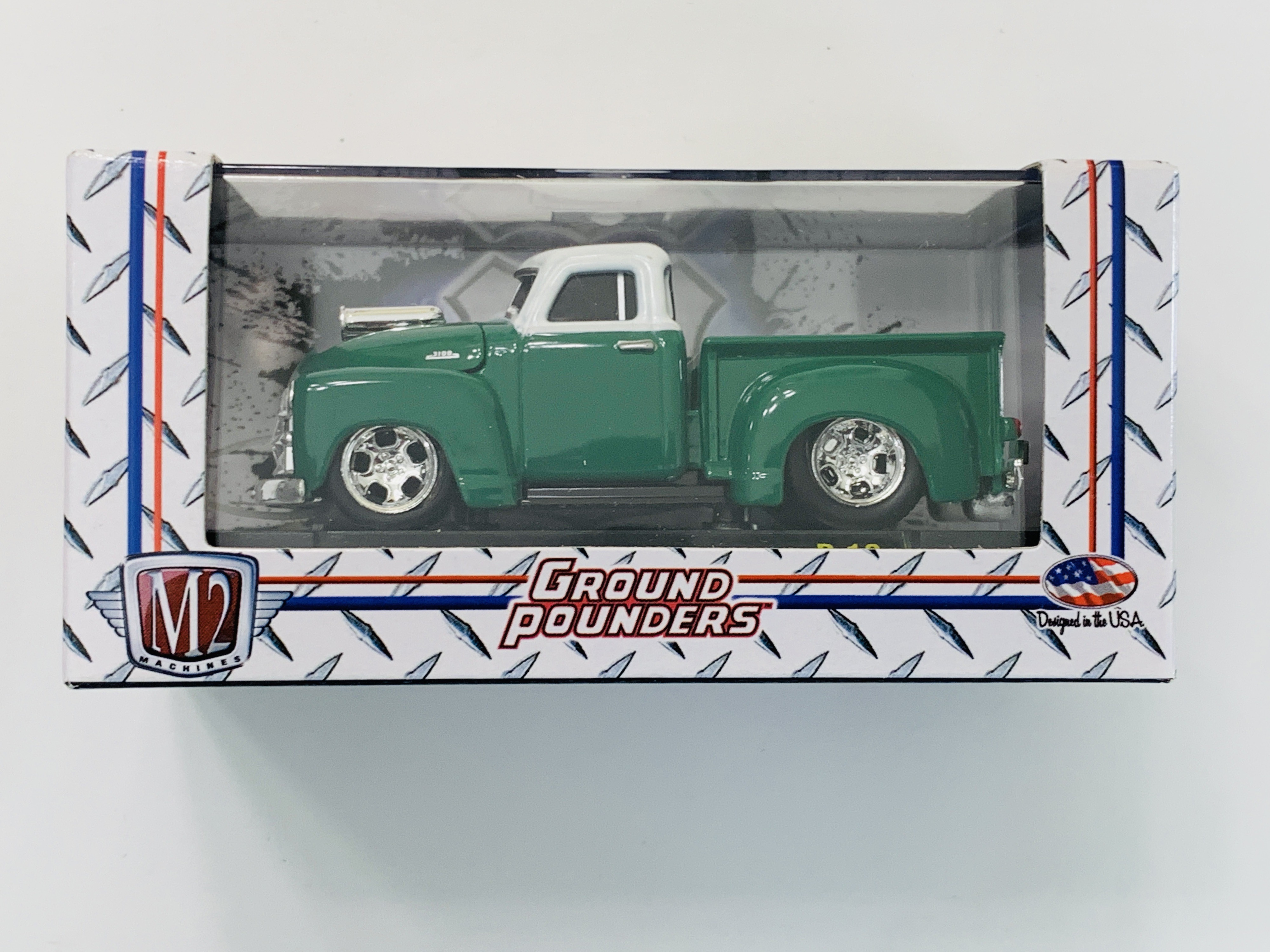 M2 Machines Ground Pounders 1954 Chevrolet 3100 Truck R12