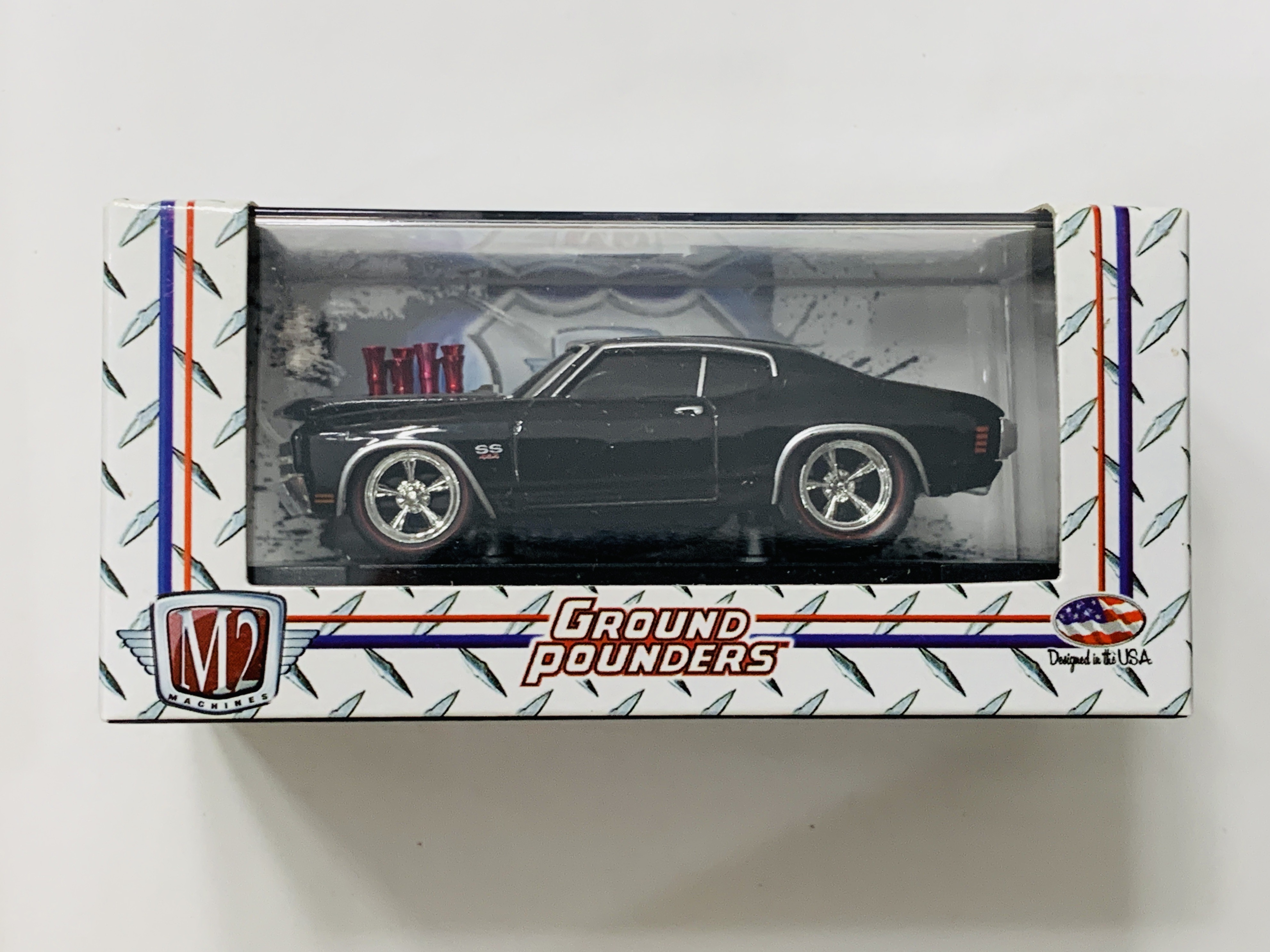 M2 Machines Ground Pounders 1970 Chevrolet Chevelle SS 10-22