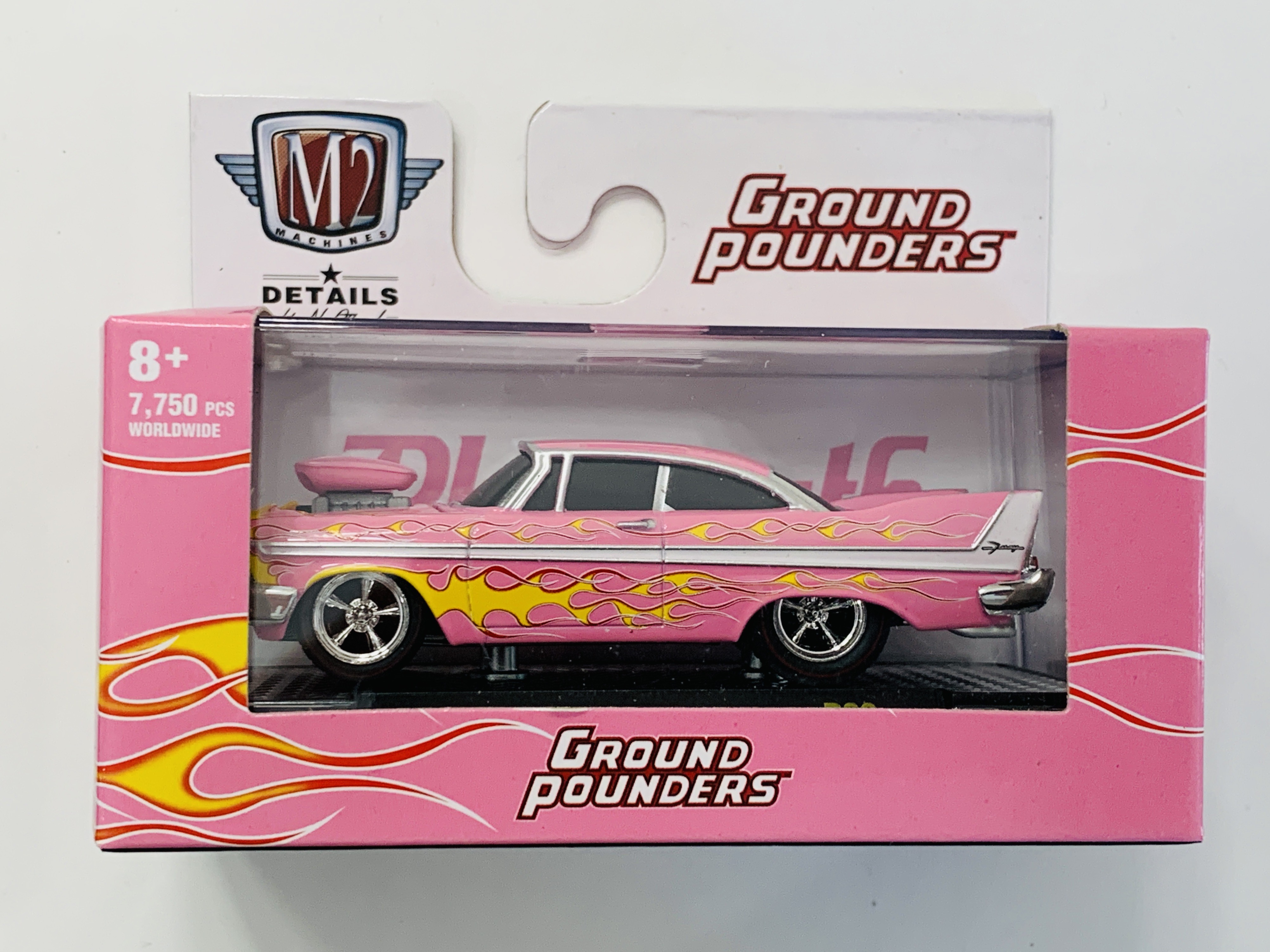 M2 Machines Ground-Pounders 1958 Plymouth Fury R22