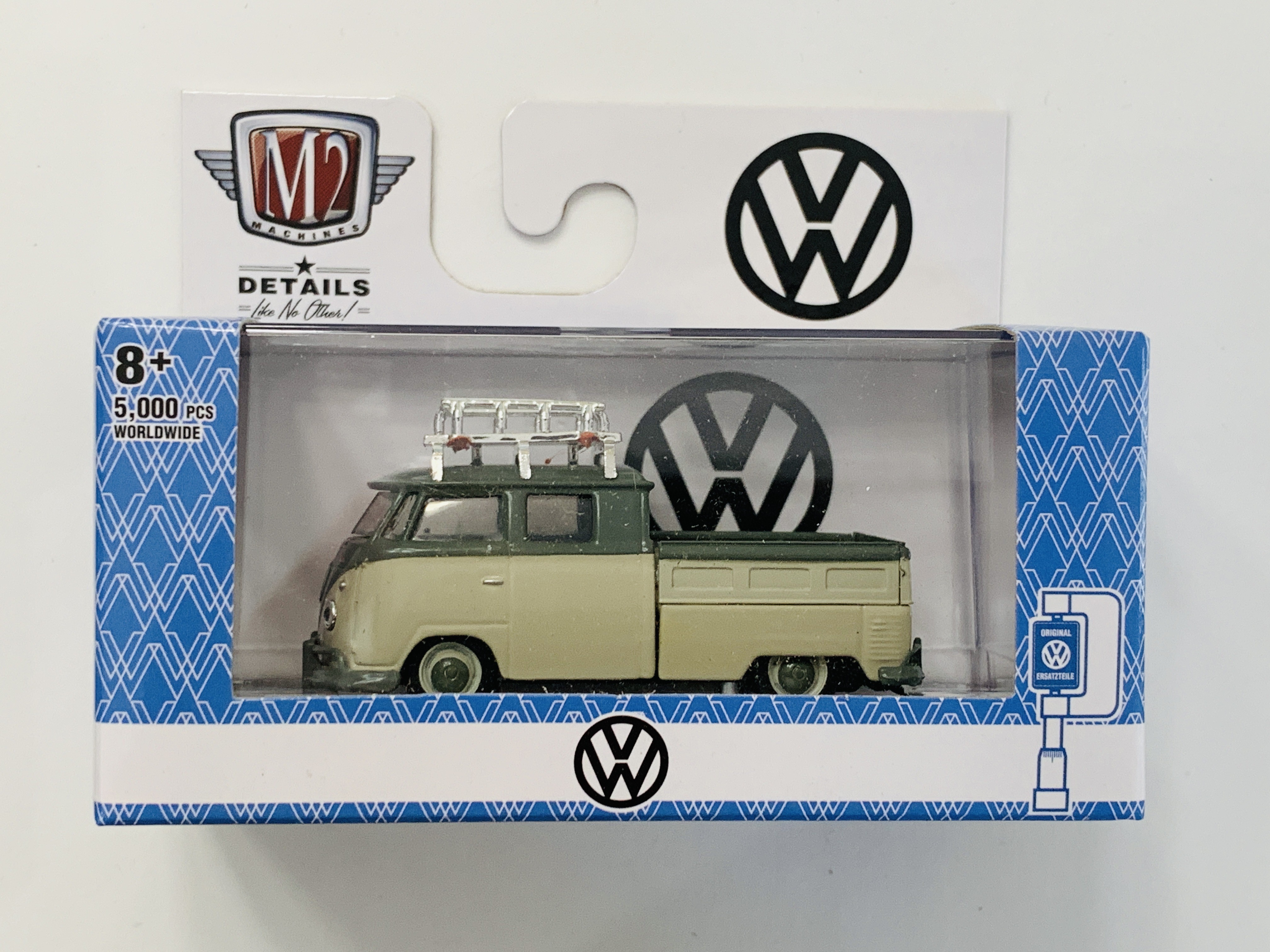 M2 Machines VW Series 1959 VW Double Cab Truck USA Model S101