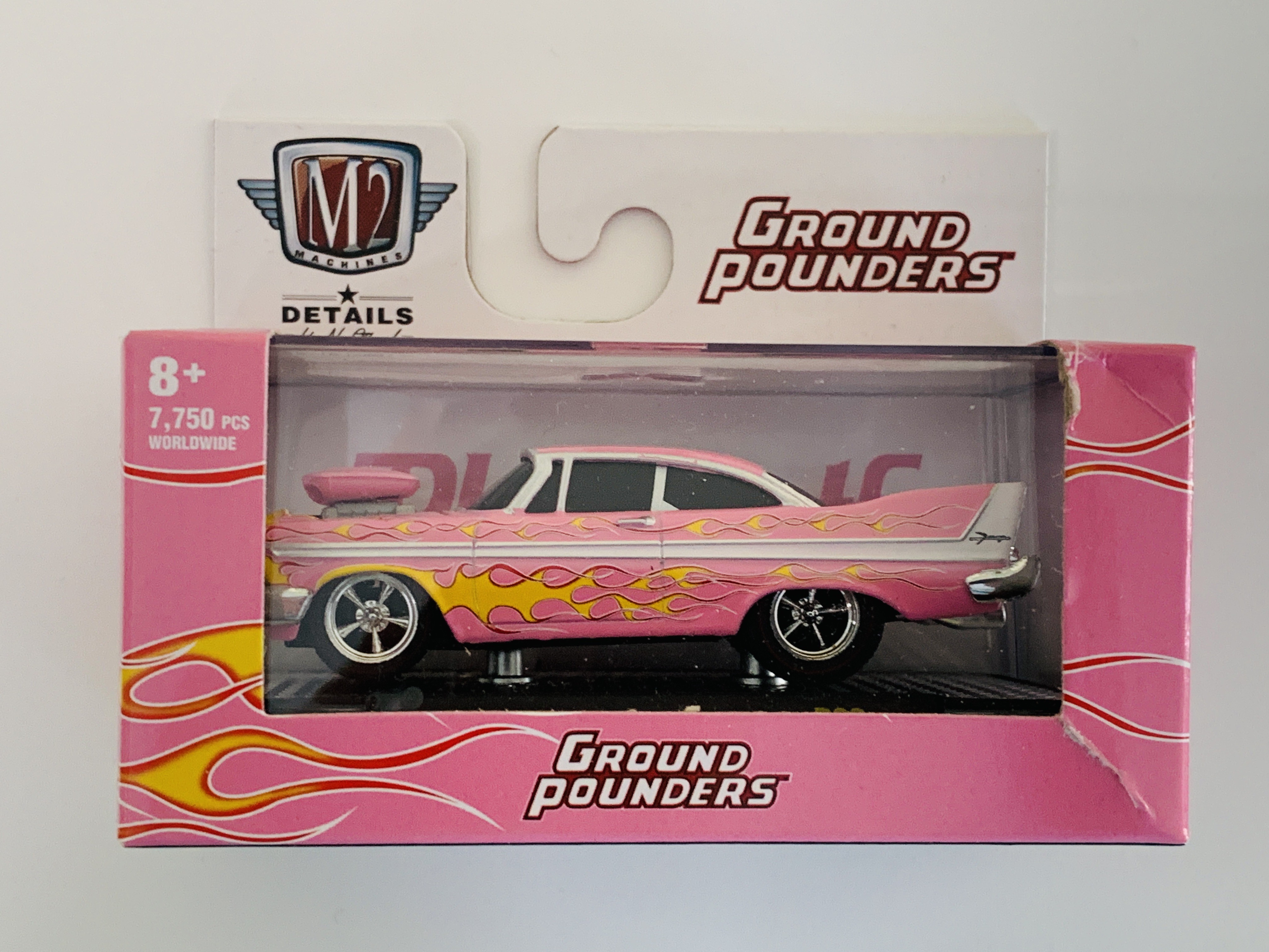M2 Machines Ground Pounders 1958 Plymouth Fury R22