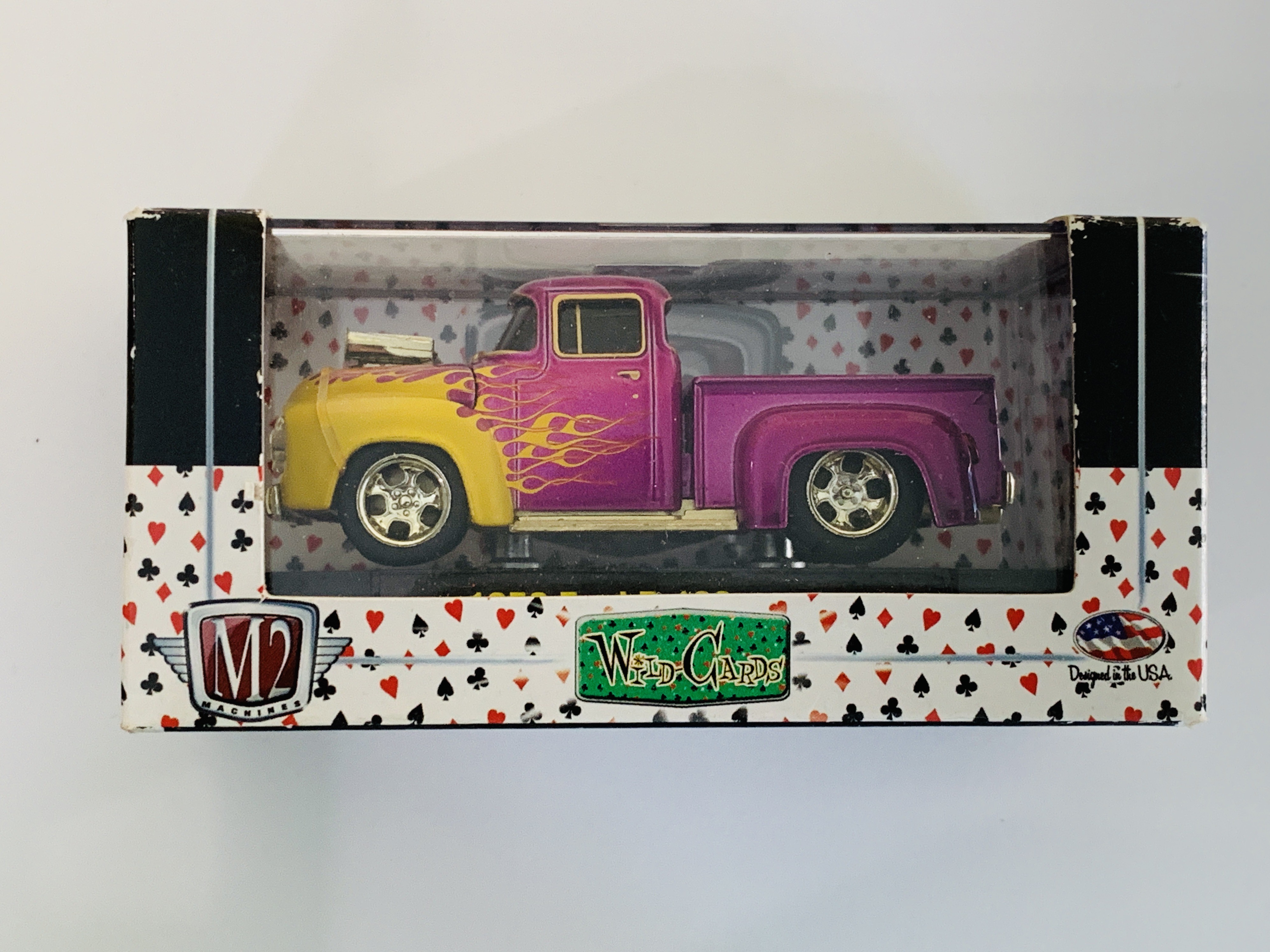 M2 Machines Wild-Cards 1956 Ford F-100 WC01