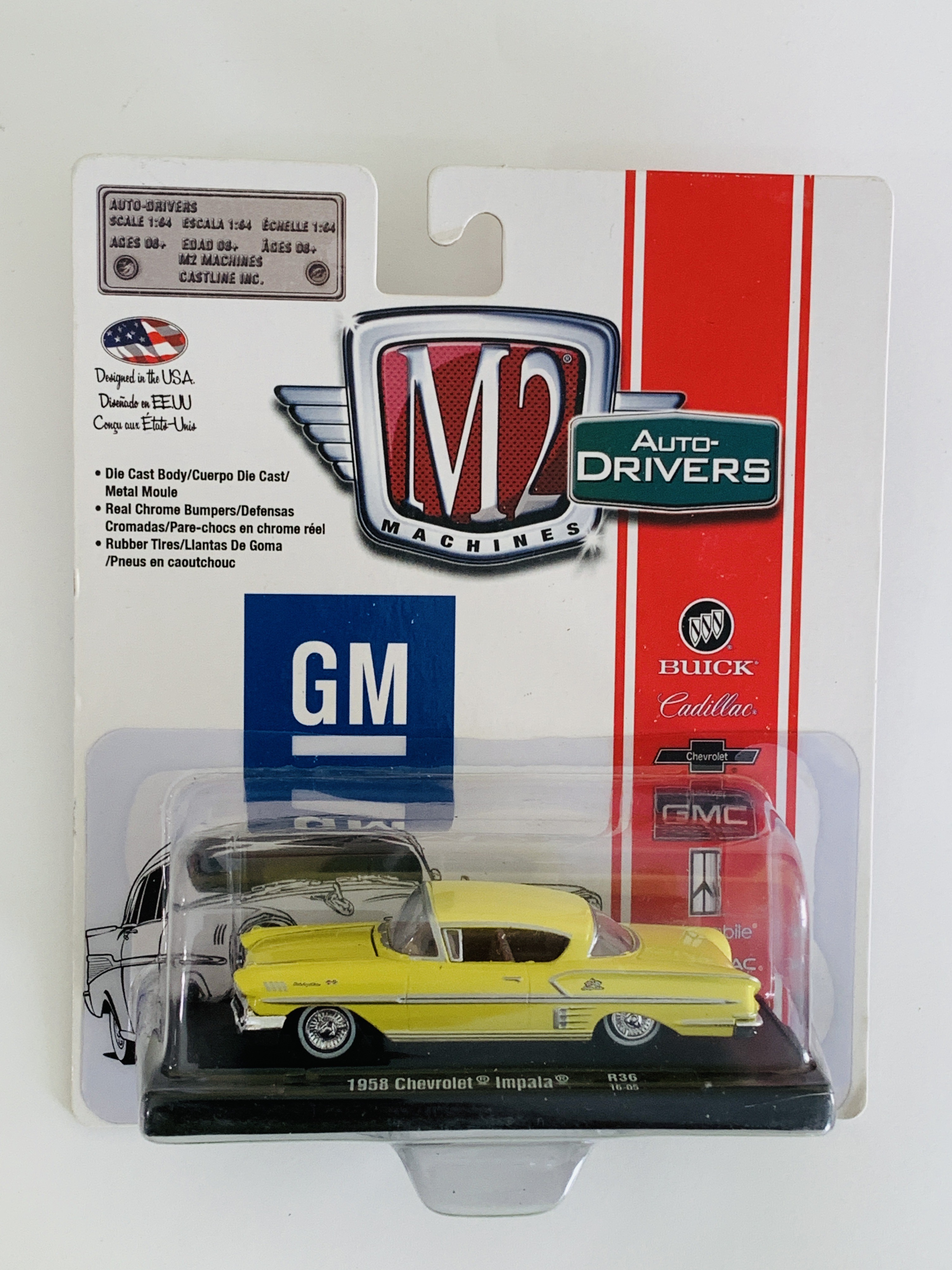 M2 Machines Auto-Drivers 1958 Chevrolet Impala R36