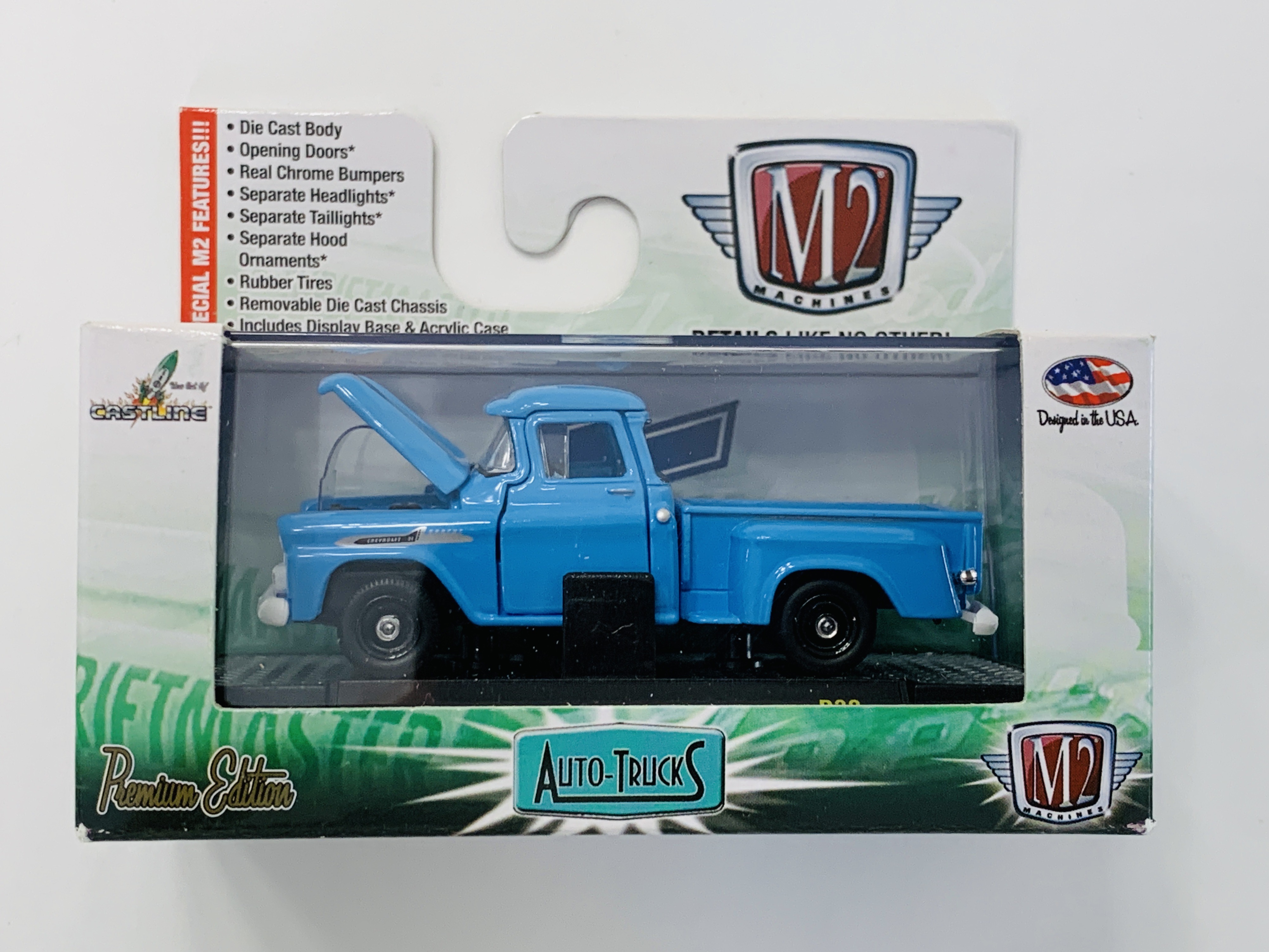 M2 Machines Auto-Trucks 1958 Chevrolet Apache Step Side R32