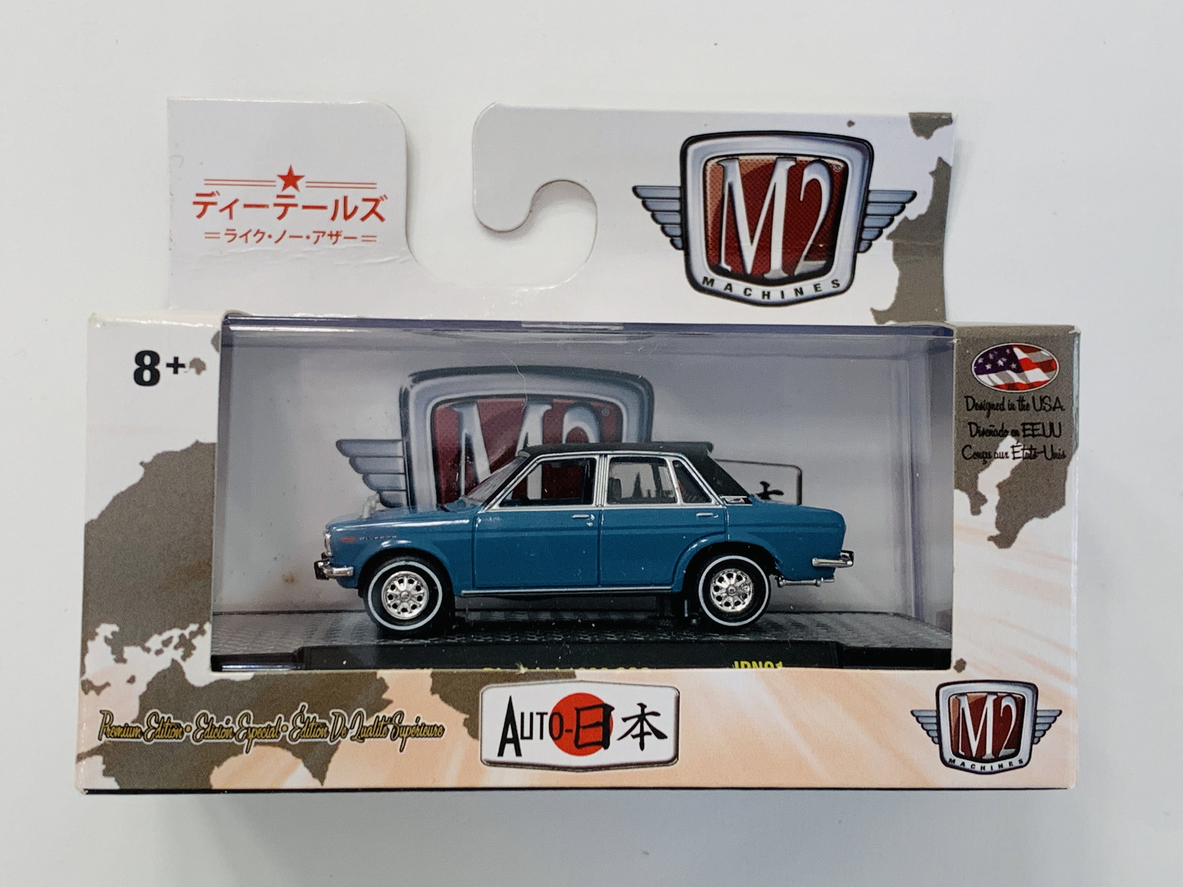 M2 Machines Auto-Japan 1969 Nissan Bluebird 1600 SSS JPN01