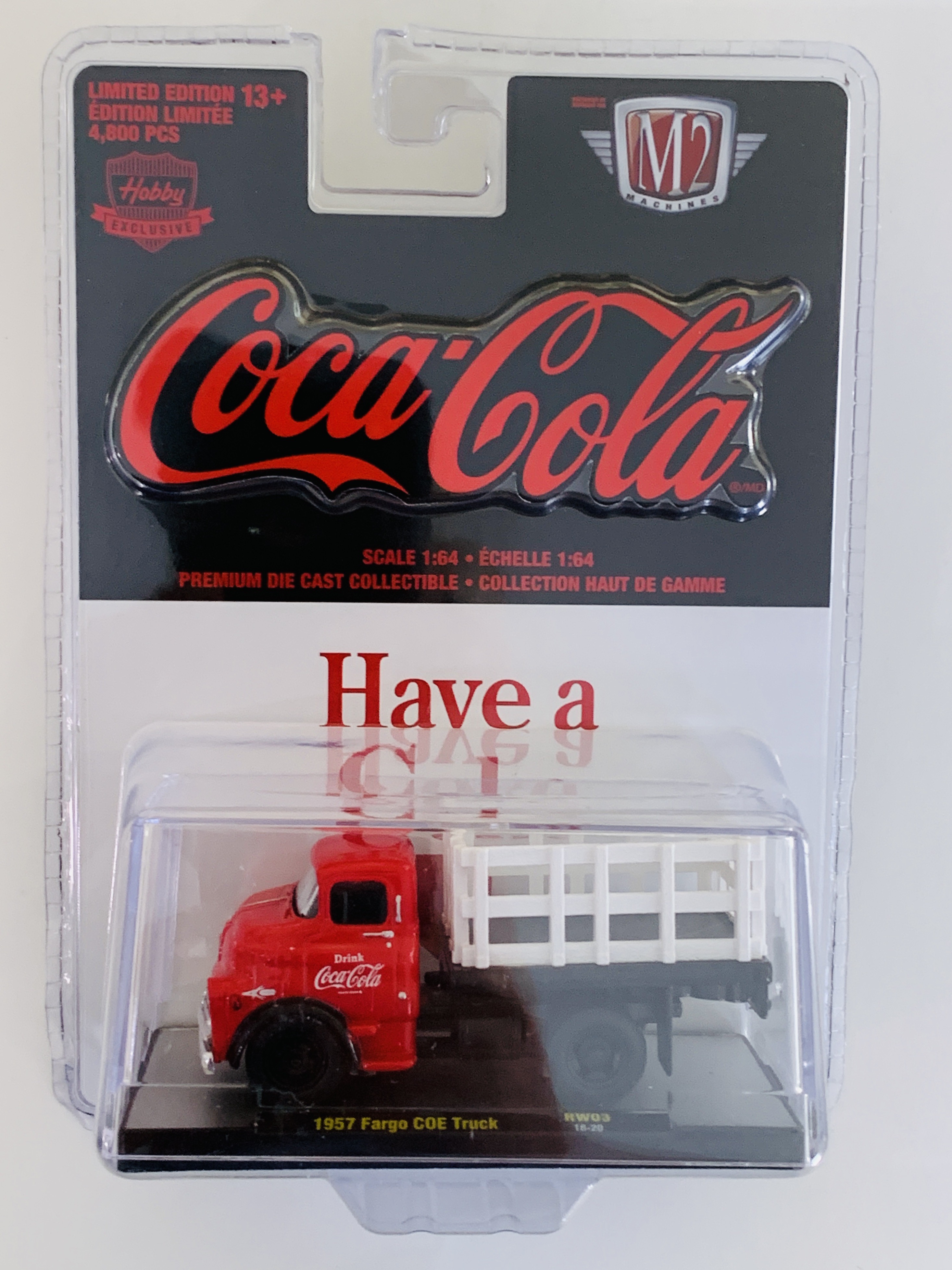 M2 Machines CocaCola 1957 Fargo COE Truck Hobby Shop Release