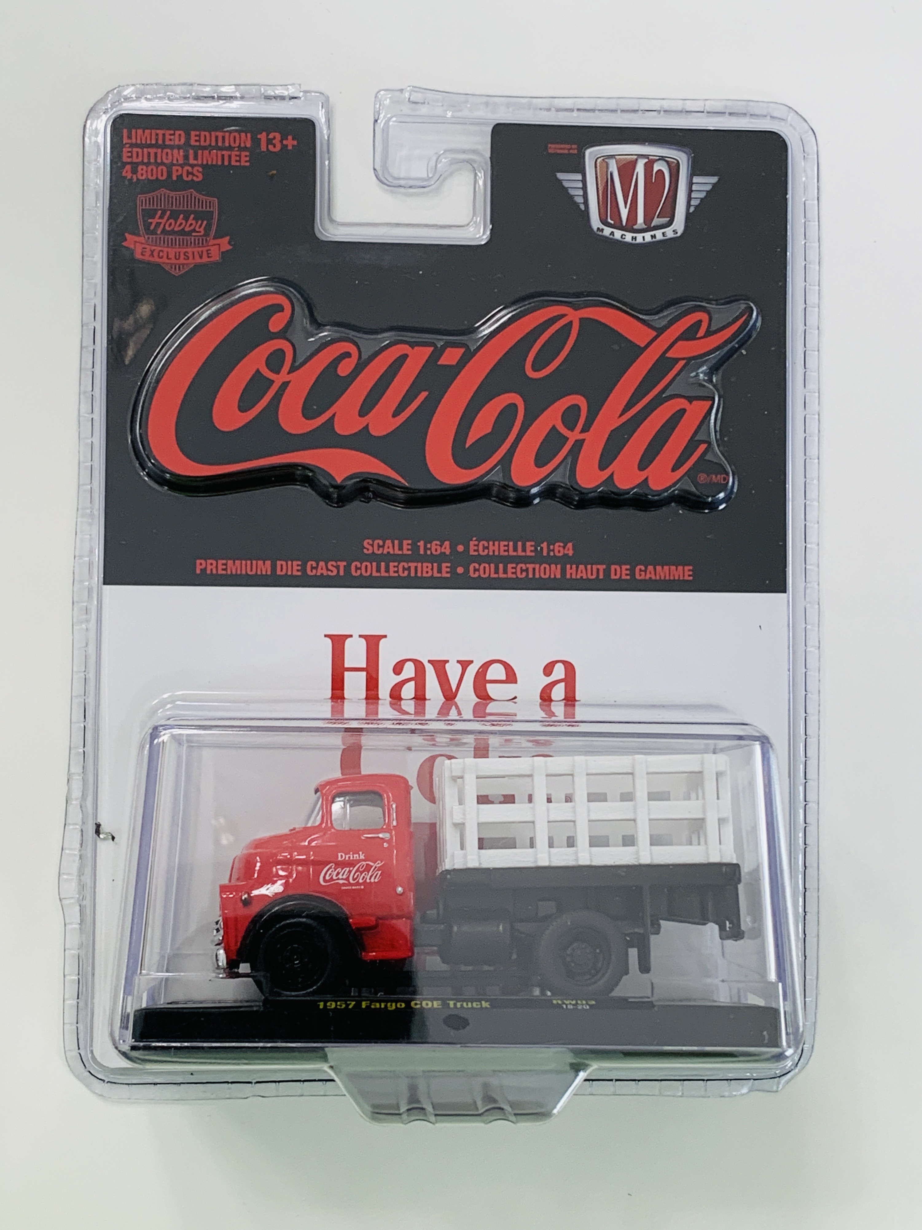 M2 Machines Hobby Exclusive Coca-Cola 1957 Fargo COE Truck RW03
