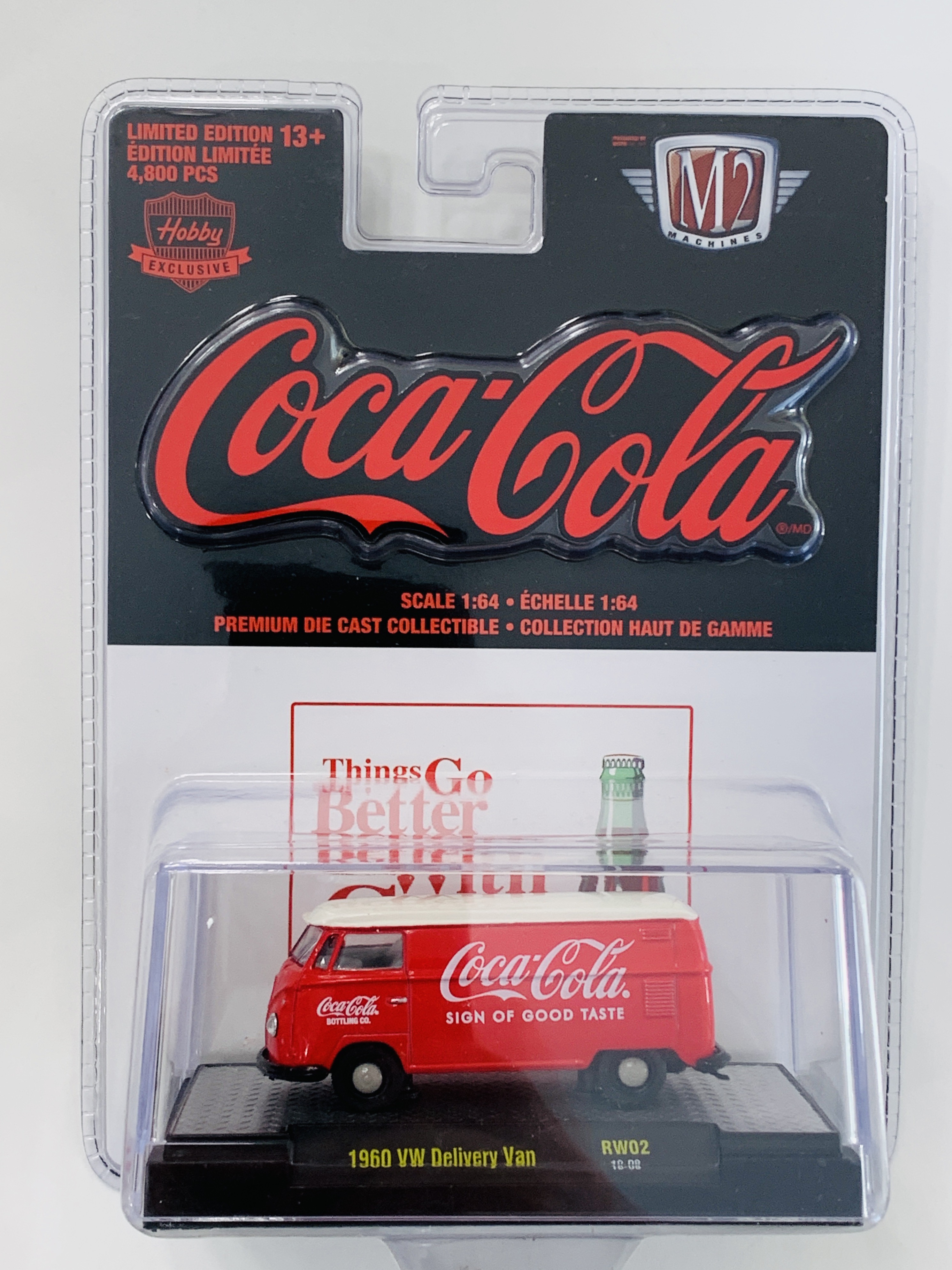 M2 Machines Coca-Cola 1960 VW Delivery Van RW02 - Hobby Exclusive