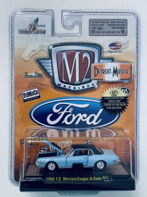 11118-M2-Machines-Detroit-Muscle-1968-1-2-Mercury-Cougar-R-Code
