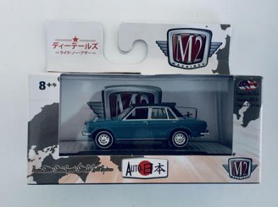 1236-M2-Machines-Auto-Japan-1969-Nissan-Bluebird-1600-SSS---Blue