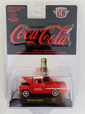M2 Machines Coca-Cola 1959 Chevy Fleetside - Hobby Shop Release
