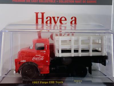 M2 Machines Coca-Cola 1957 Fargo COE Truck - Hobby Shop Release 1