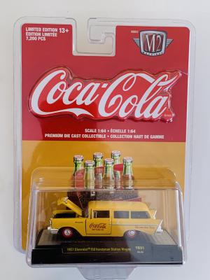M2 Machines Coca-Cola 1957 Chevrolet 150 Handyman Station Wagon