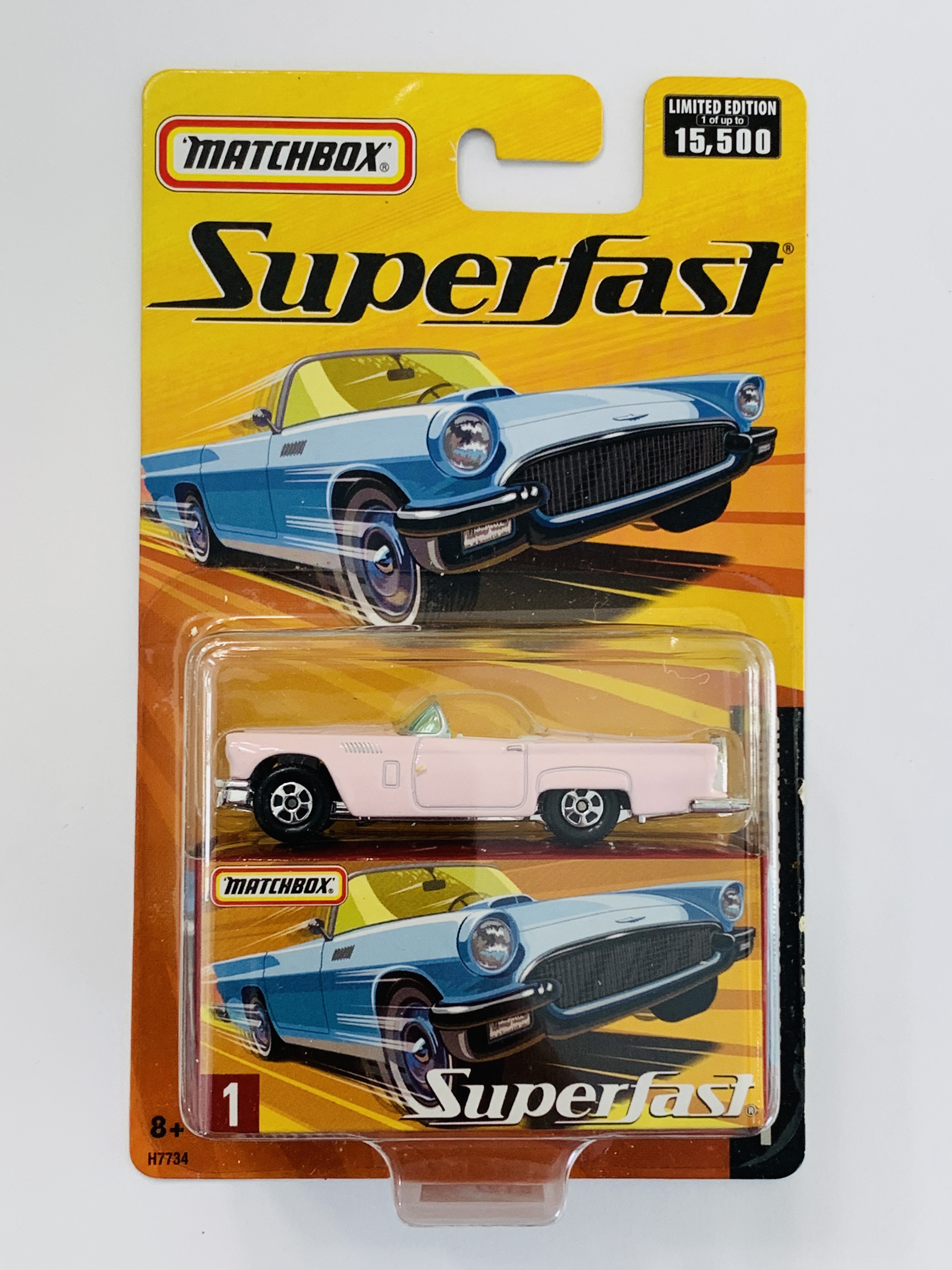 Matchbox Superfast #1 1957 Ford Thunderbird