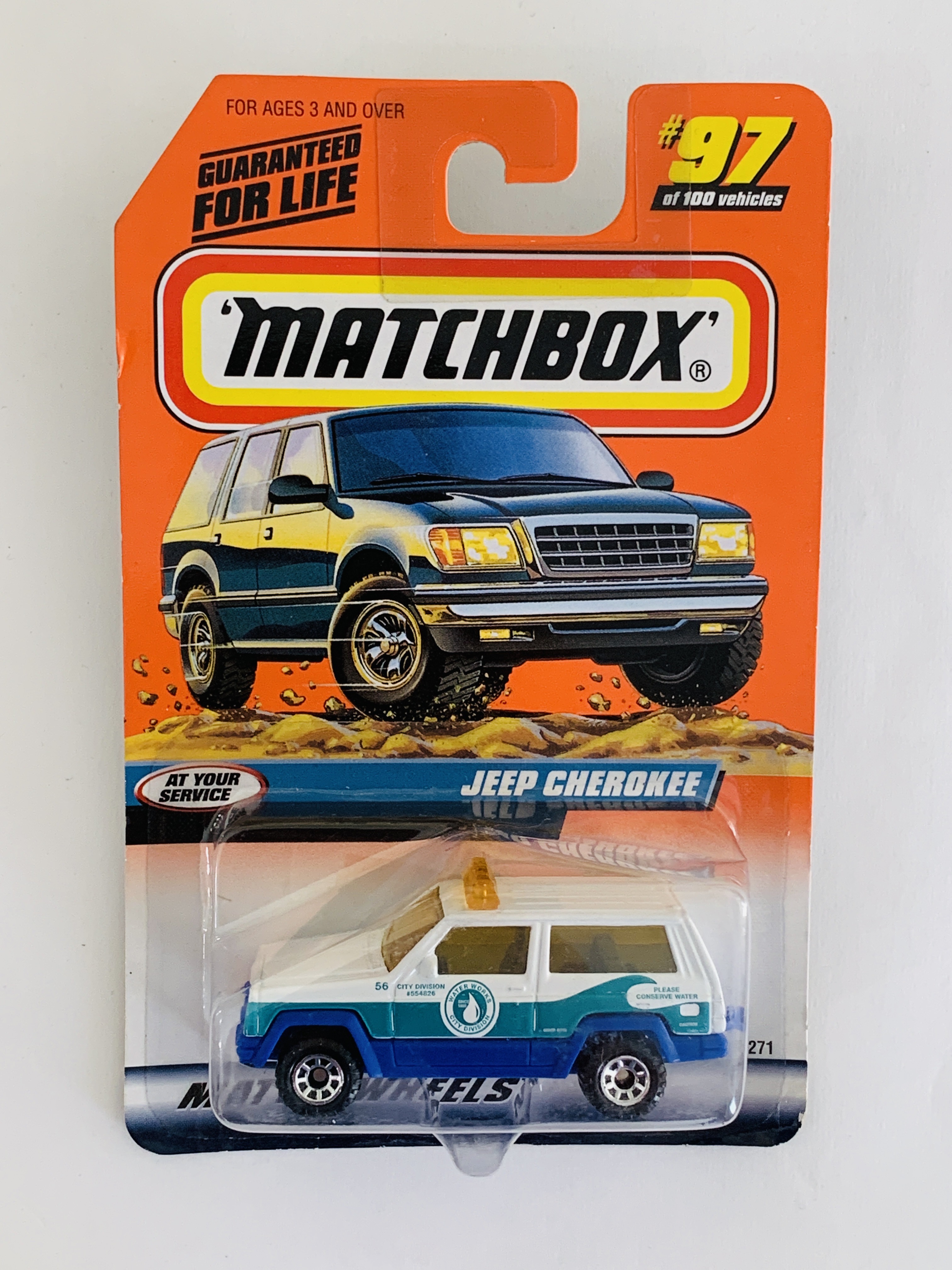 Matchbox 97 Jeep Cherokee