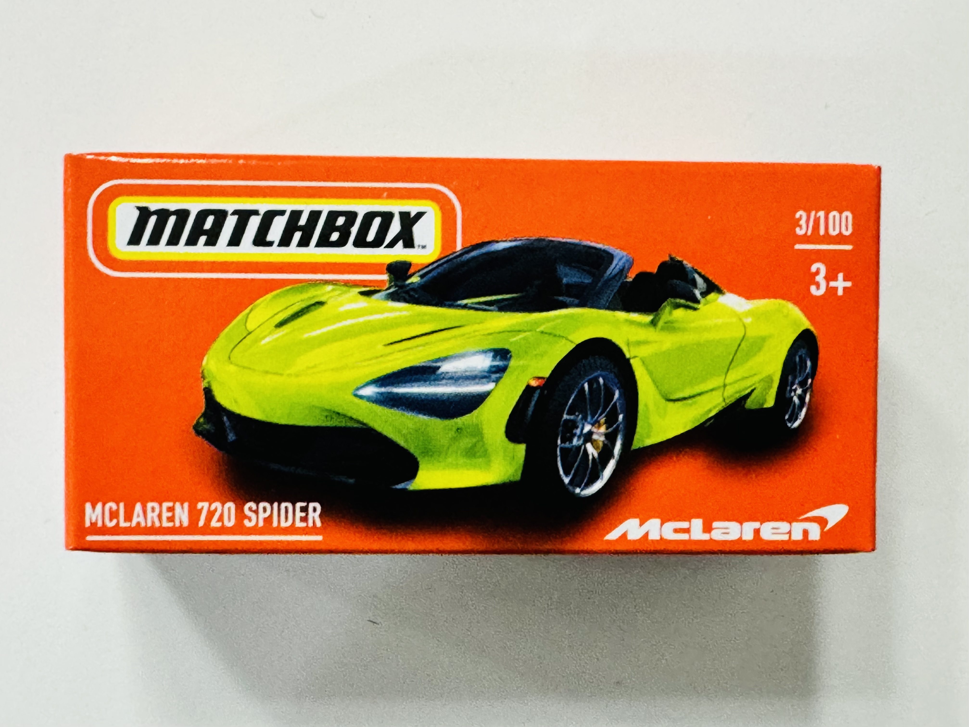 Matchbox Power Grabs #3 McLaren 720 Spider