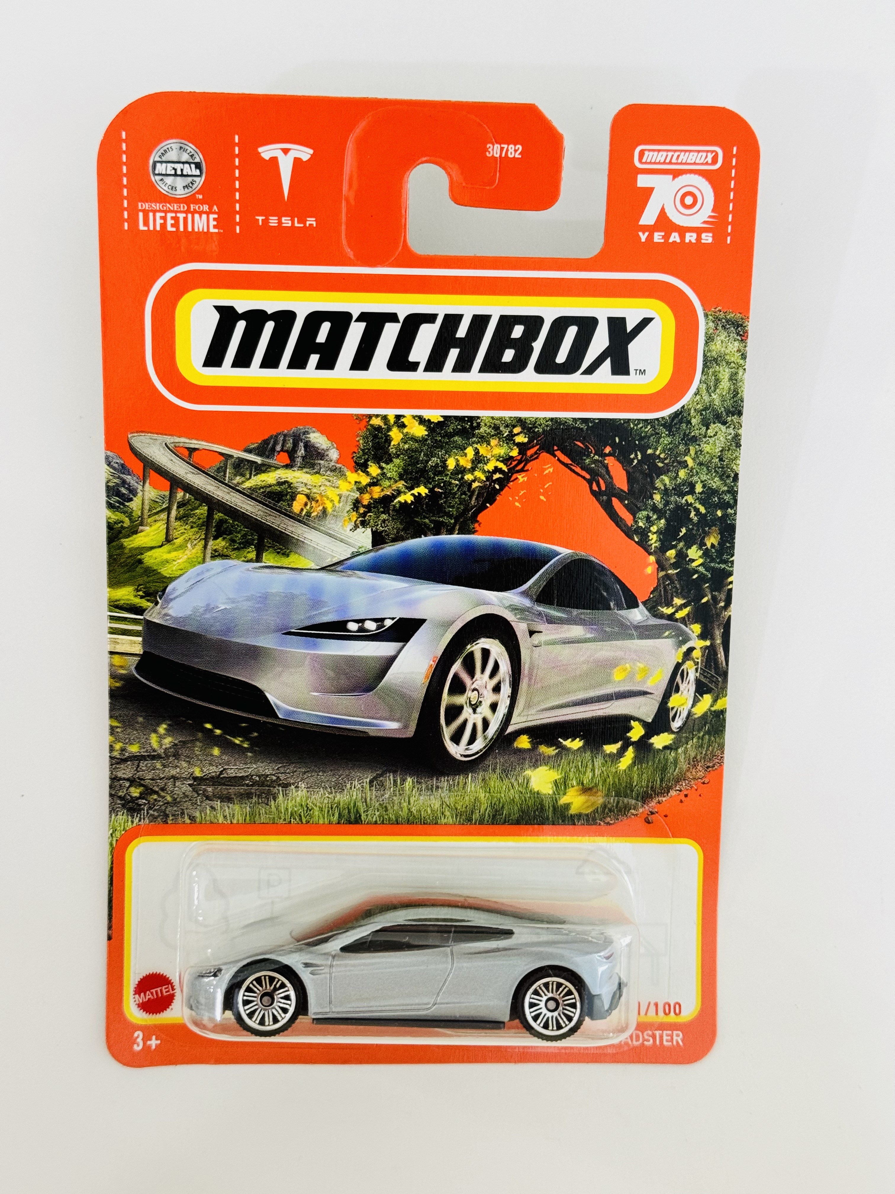 Matchbox #91 Tesla Roadster