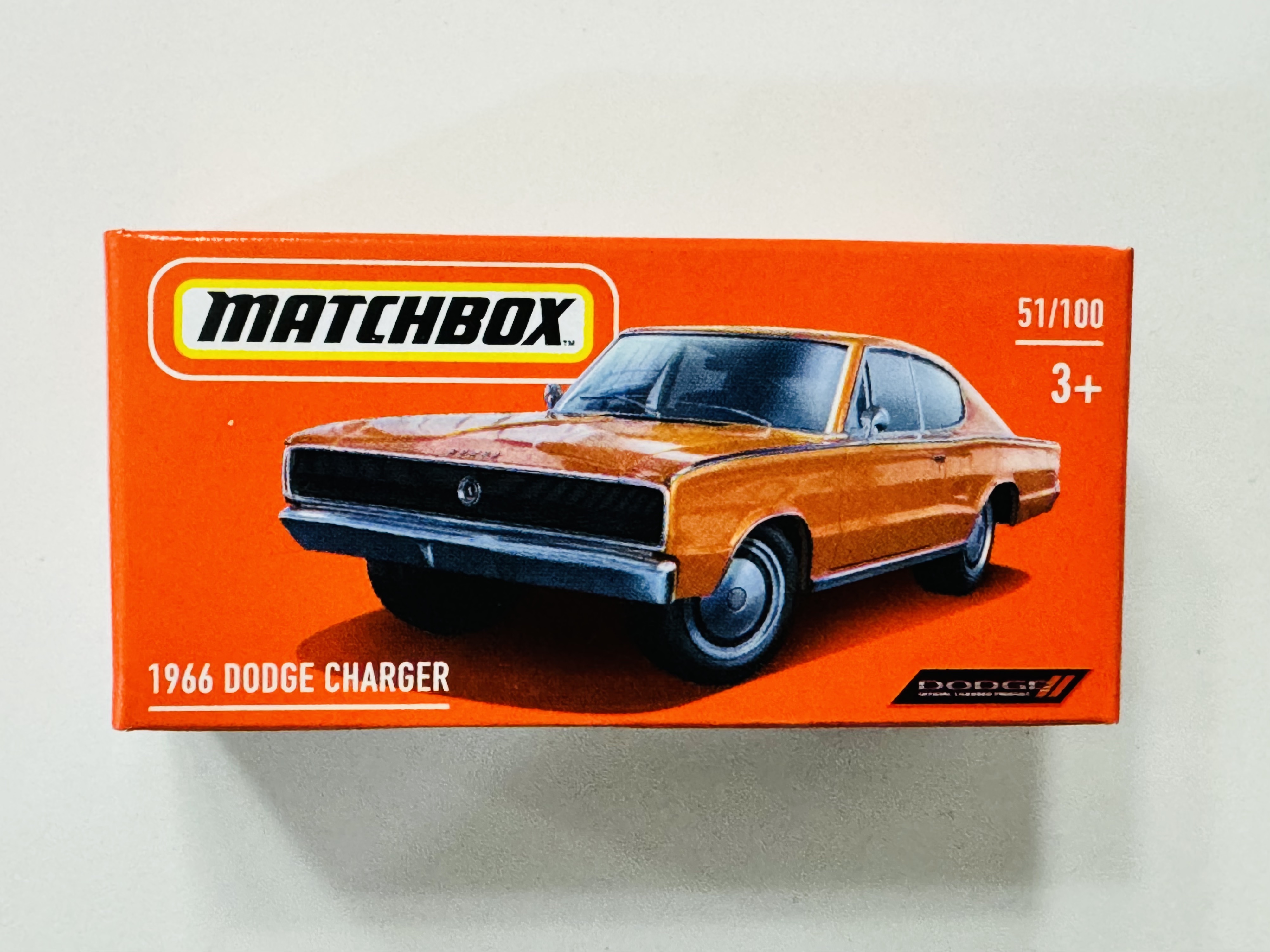 Matchbox Power Grabs #51 1966 Dodge Charger