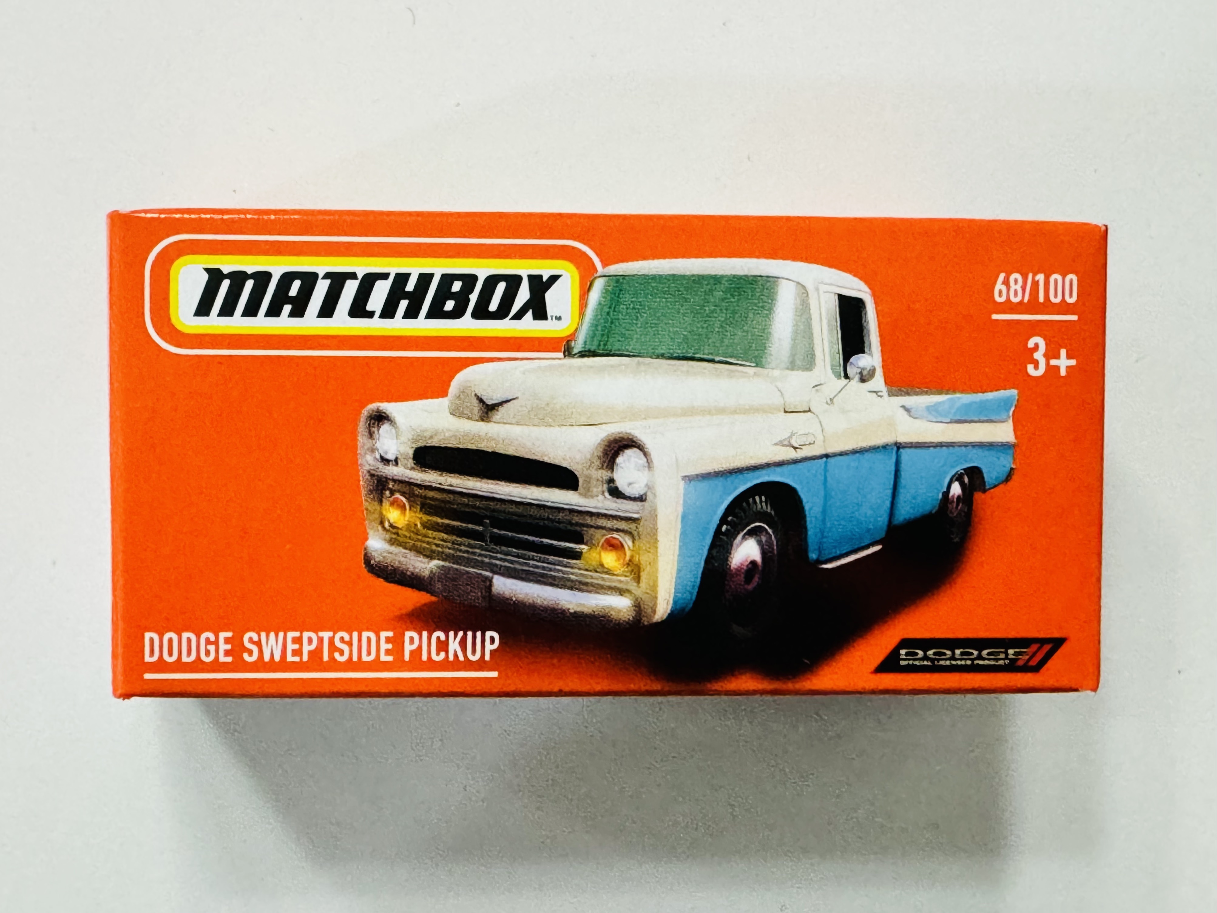 Matchbox Power Grabs #68 Dodge Sweptside Pickup