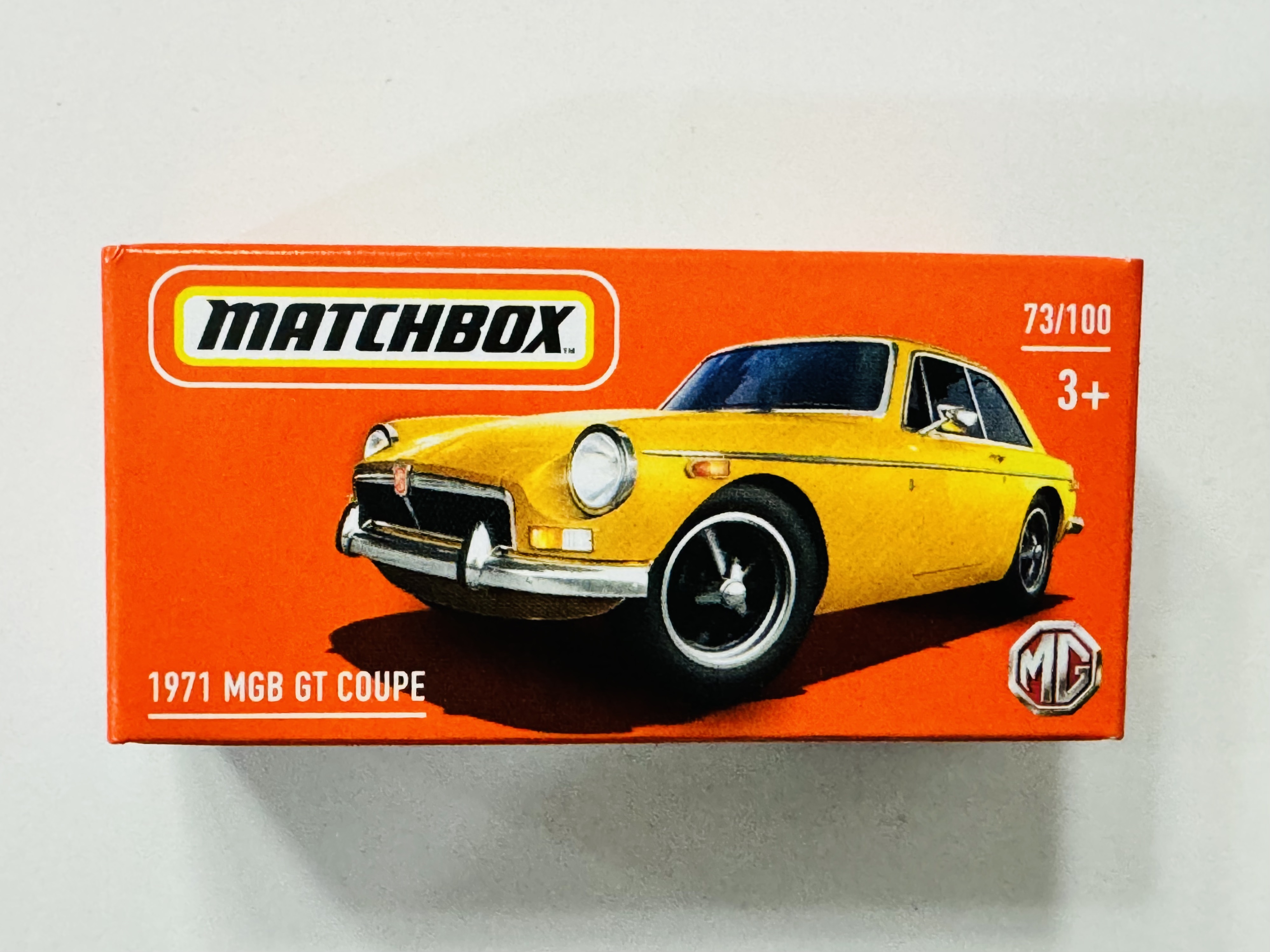 Matchbox Power Grabs #73 1971 MGB Coupe