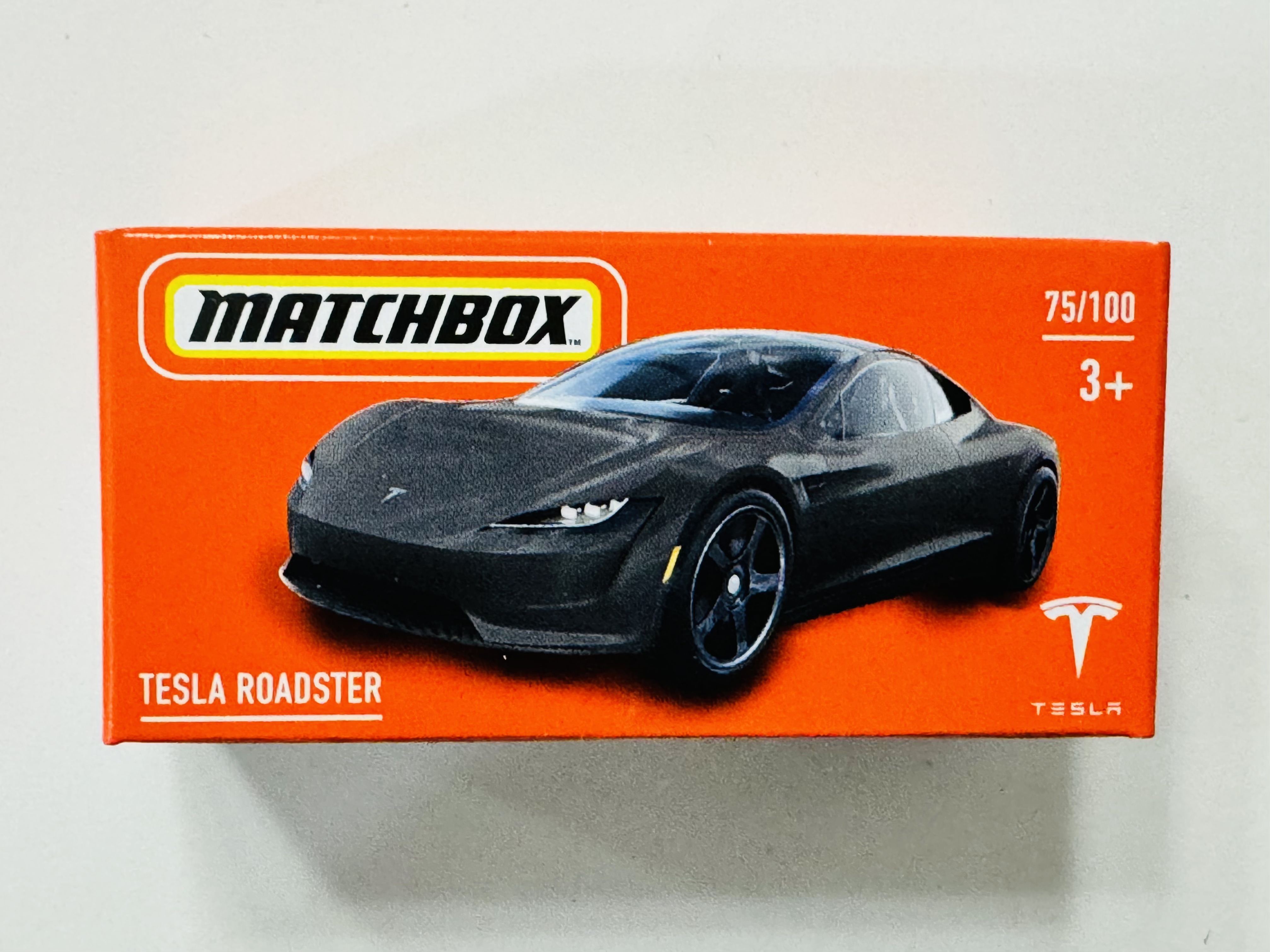 Matchbox Power Grabs #75 Tesla Roadster