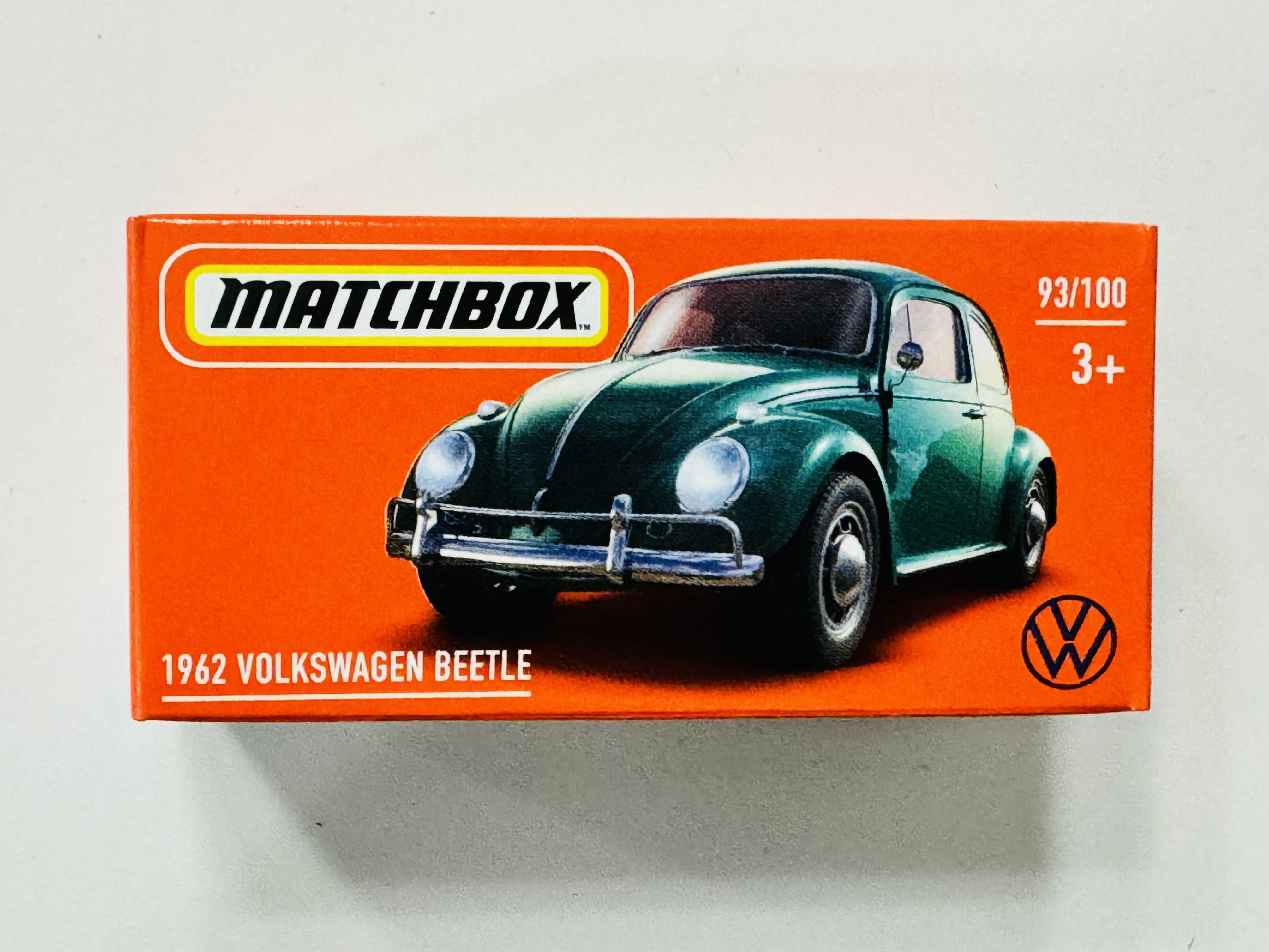Matchbox Power Grabs #93 1962 Volkswagen Beetle