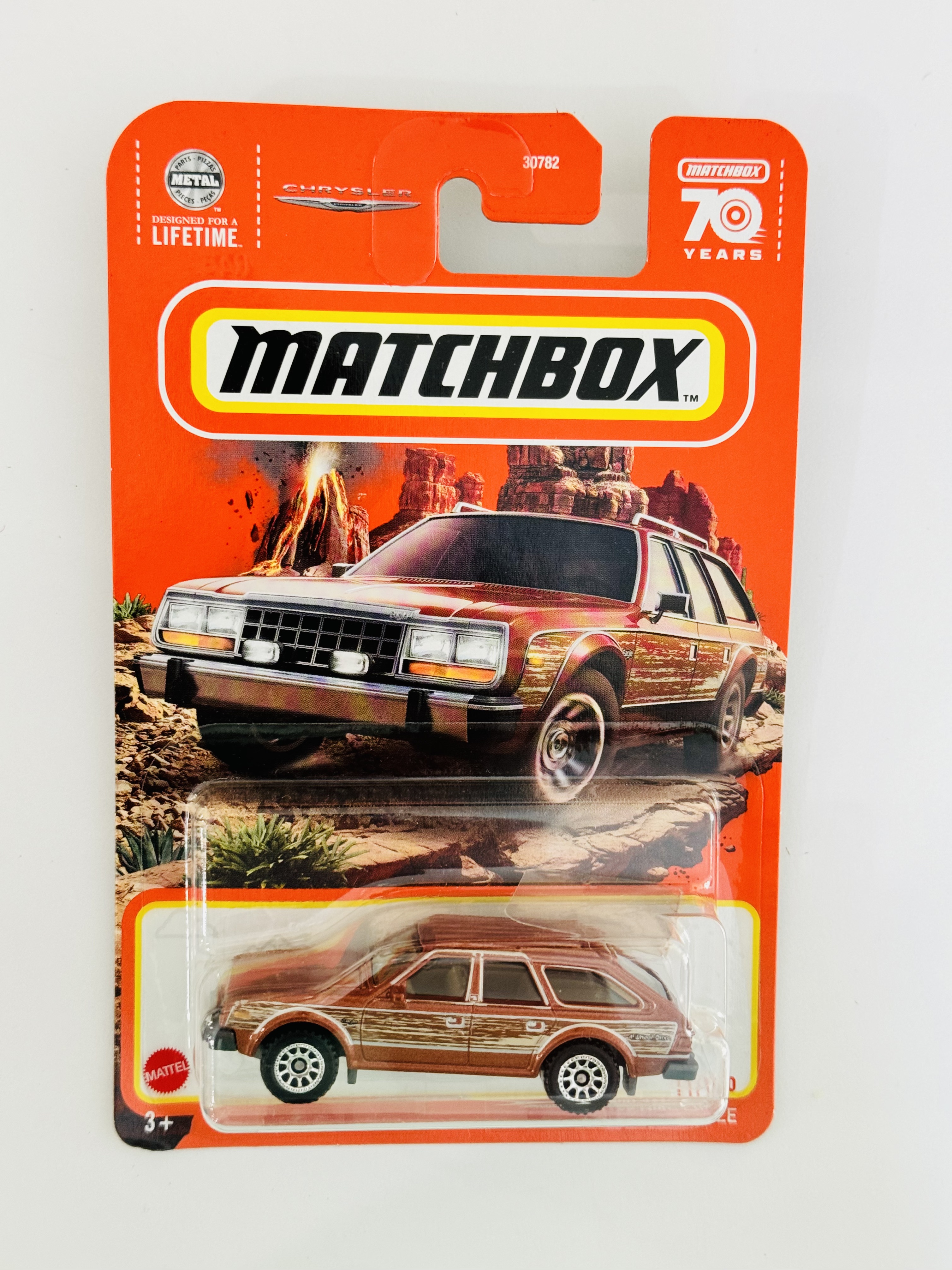 Matchbox #11 1980 AMC Eagle - Cracked Blister