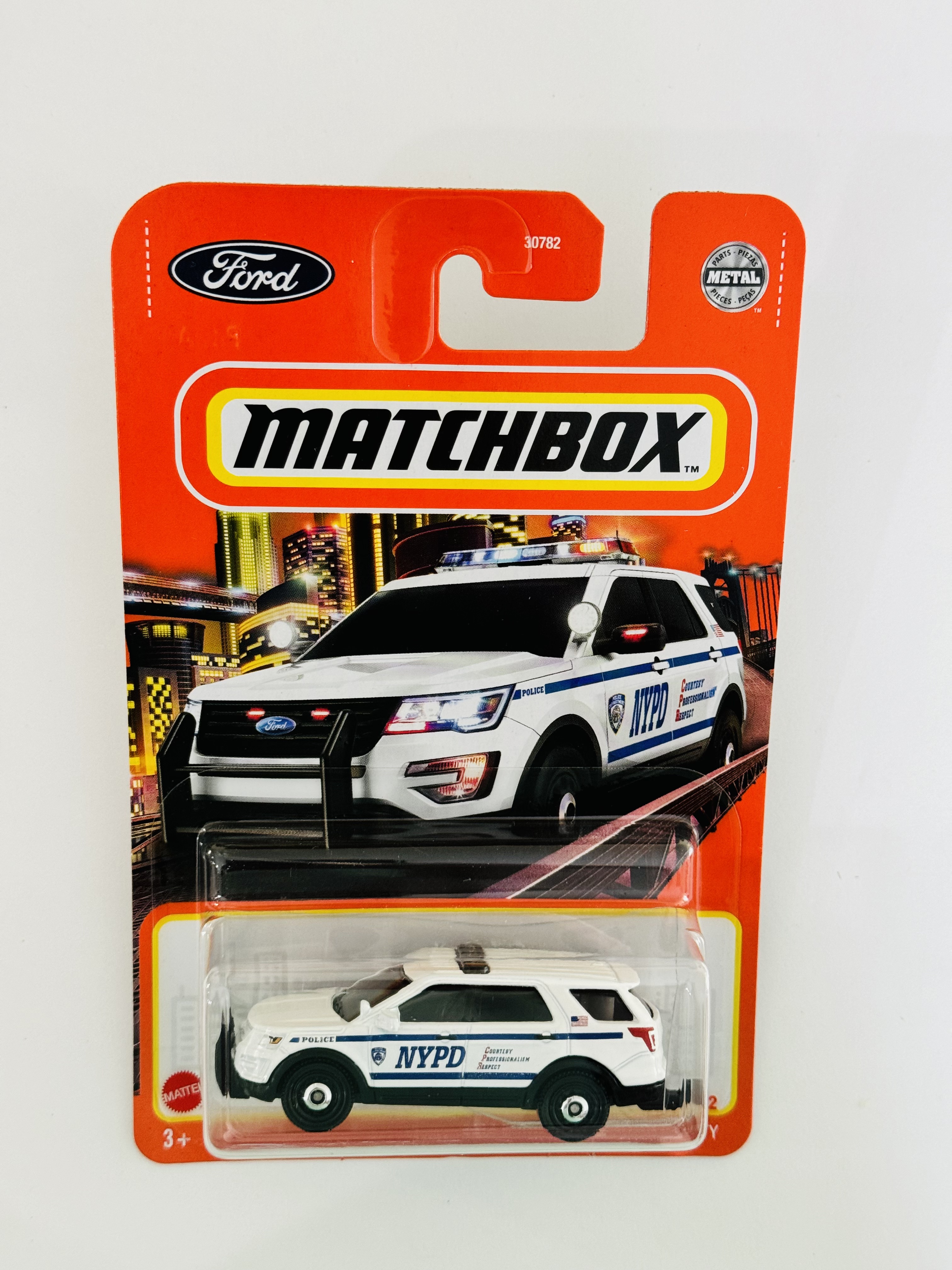 Matchbox #98 NYPD 2016 Ford Interceptor Utility