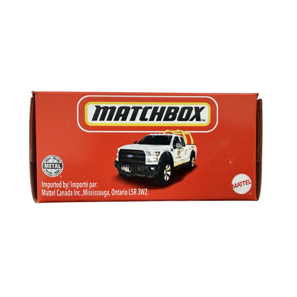 Matchbox Power Grabs #78 '15 Ford F-150 Contractor Truck