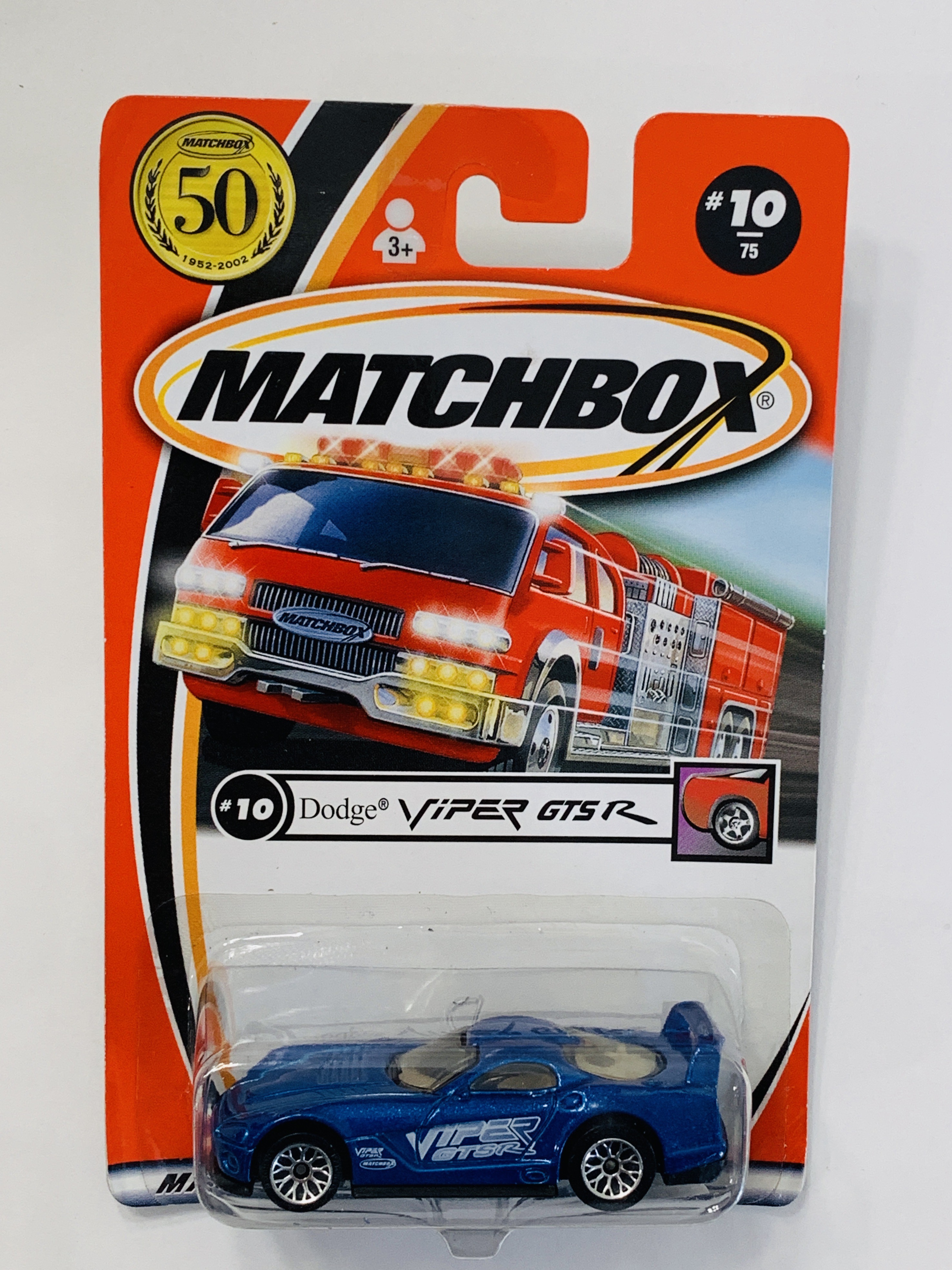 Matchbox #10 Dodge Viper GTS R