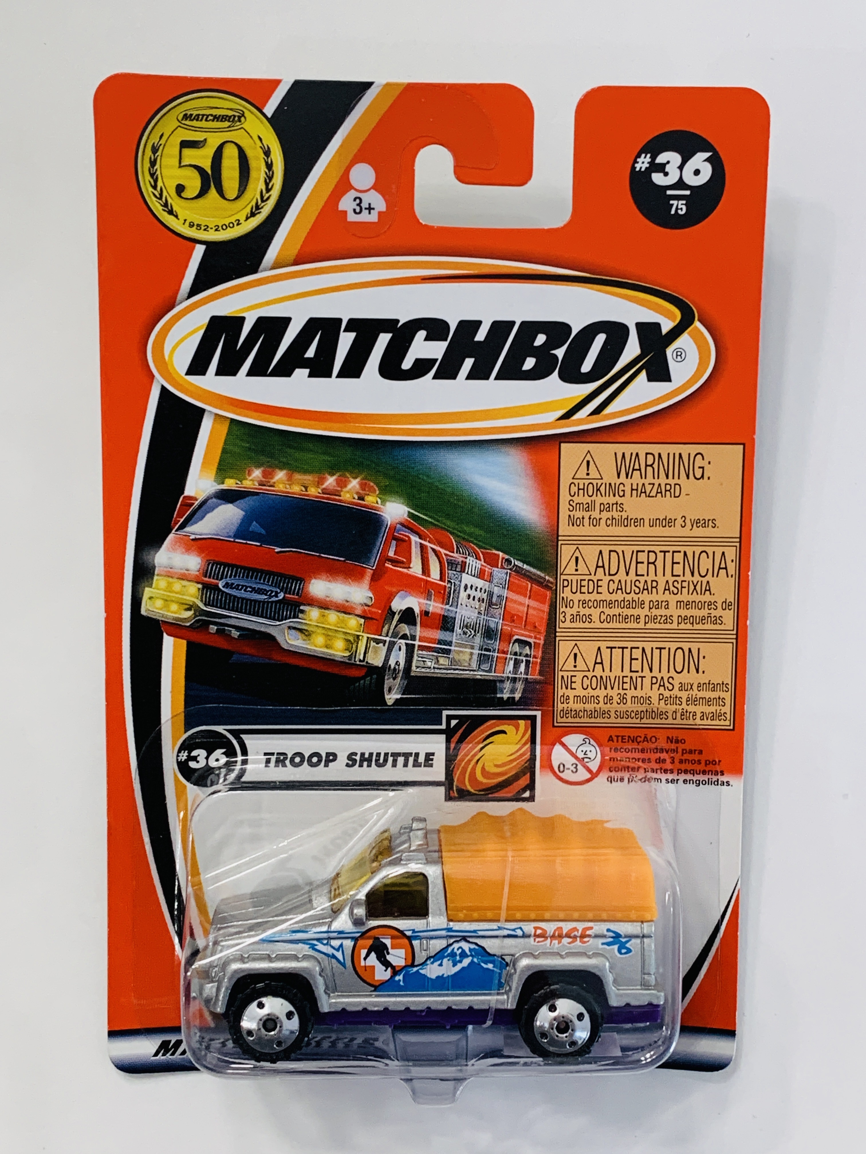 Matchbox #36 Troop Shuttle