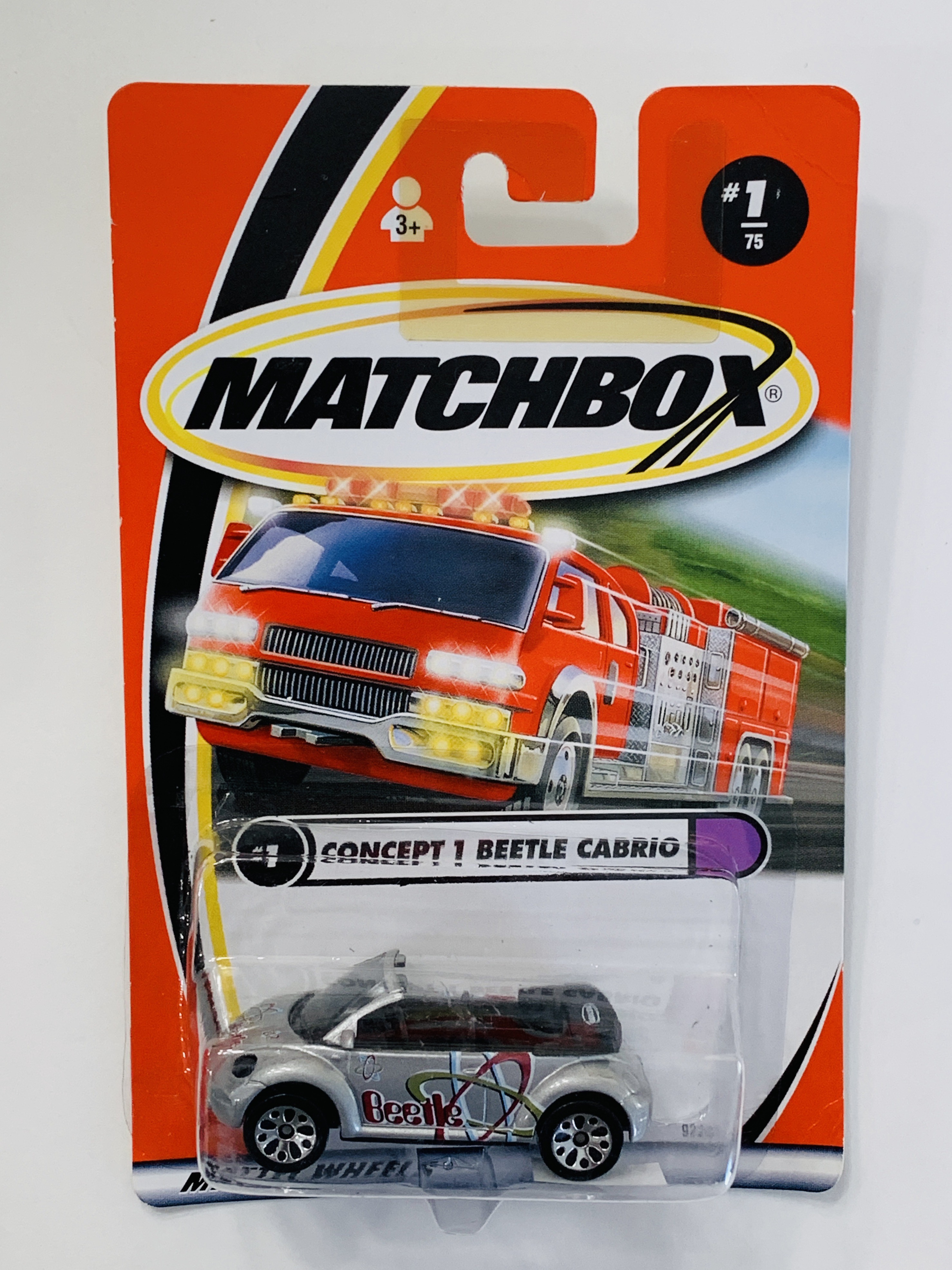 Matchbox #1 Concept 1 Beetle Cabrio - Lace Wheels