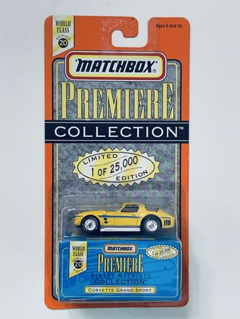 Matchbox Premiere Corvette Grand Sport - Yellow