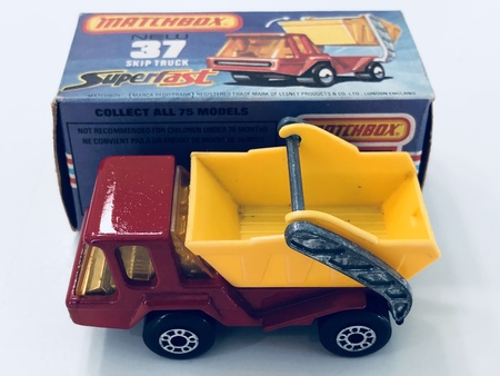 Lesney Matchbox #37 Skip Truck