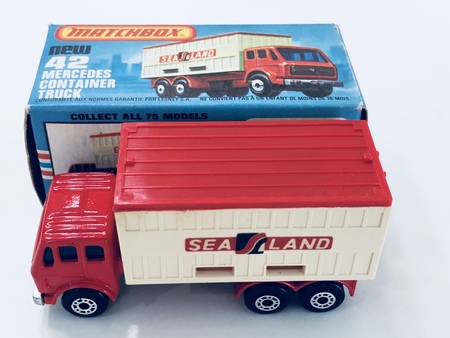 lesney mercedes truck