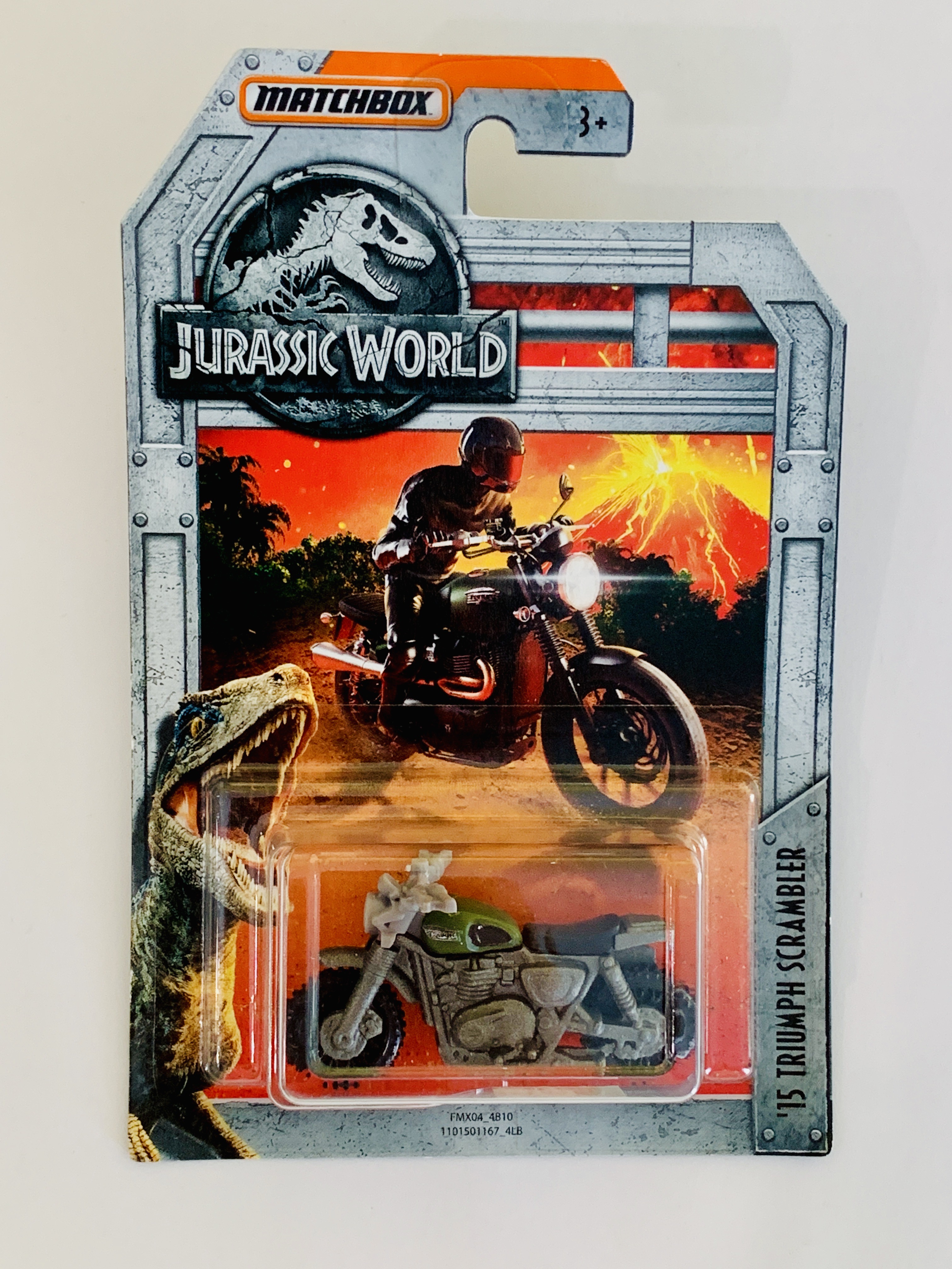 Matchbox Jurassic World '15 Triumph Scrambler