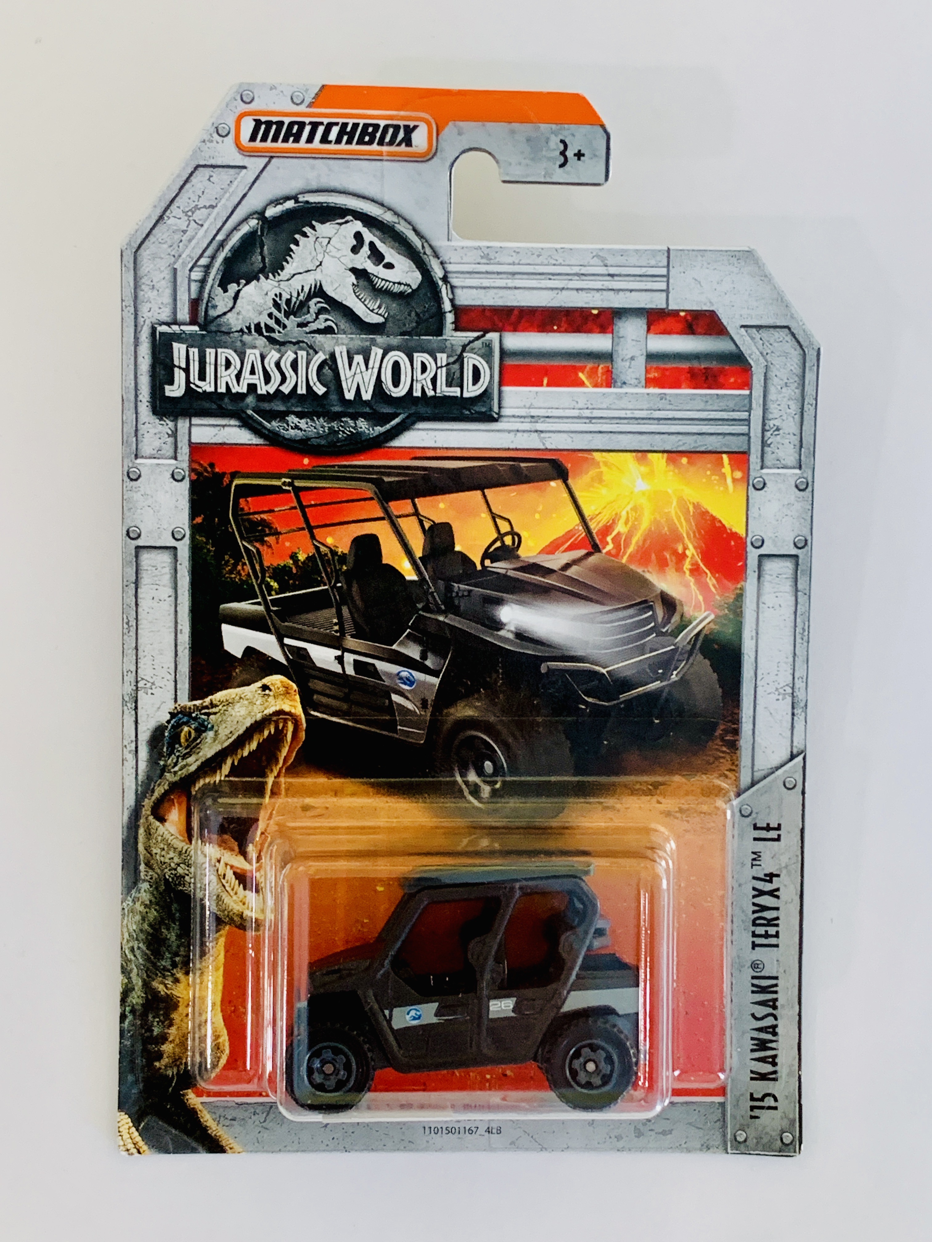 Matchbox Jurassic World '15 Kawasaki Teryx4 LE