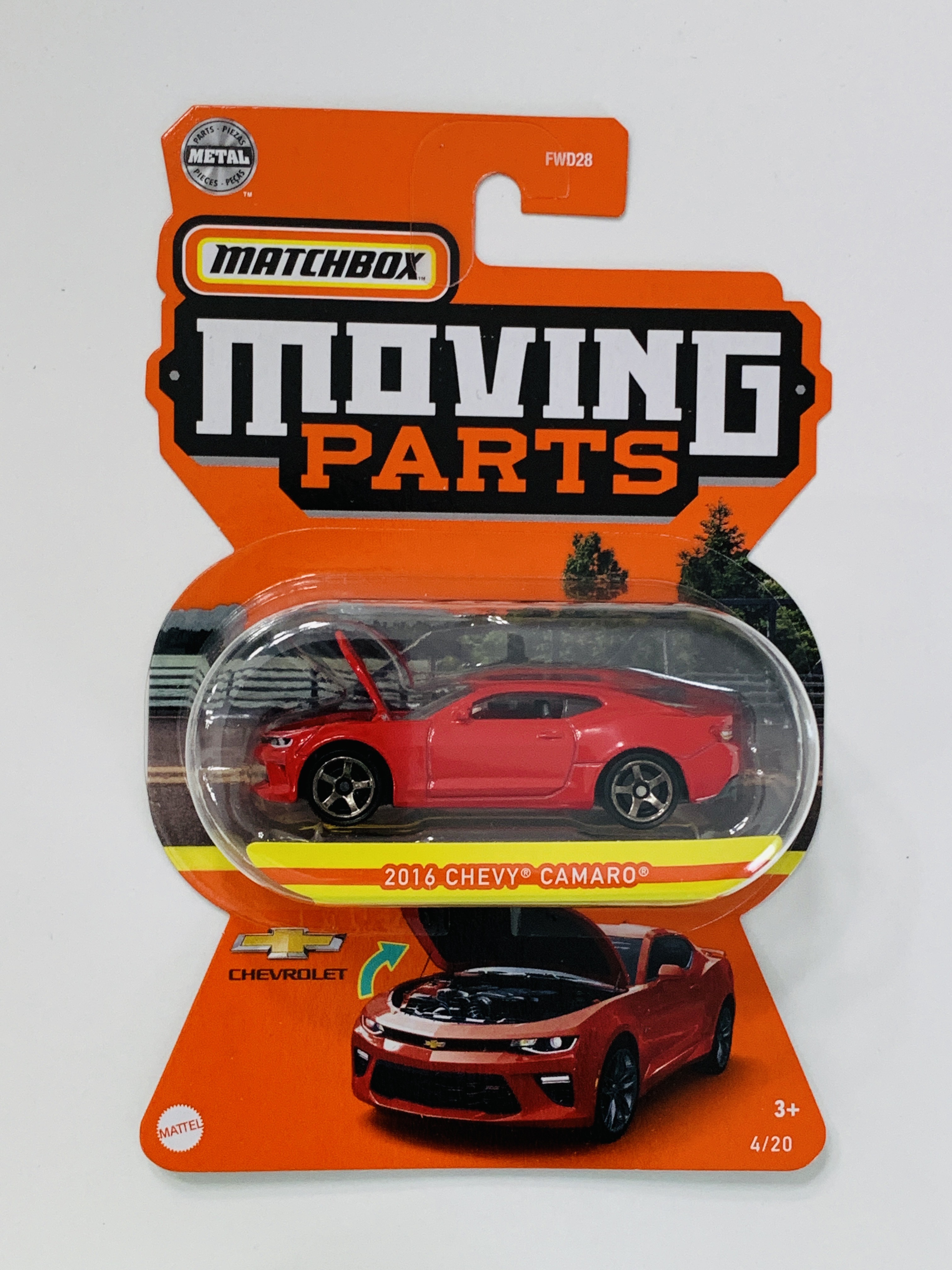Matchbox Moving Parts 2016 Chevy Camaro