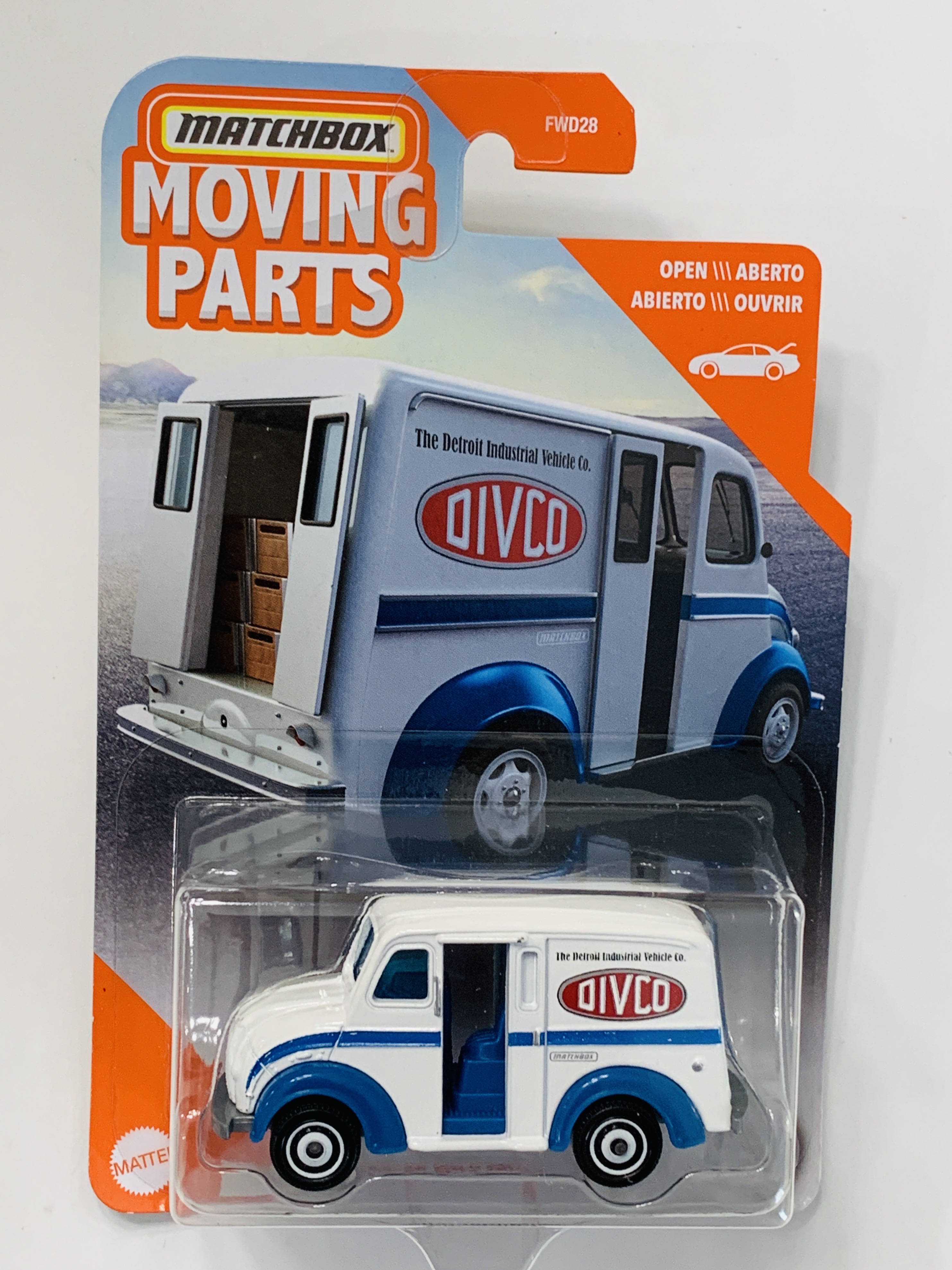Matchbox Moving Parts Divco Milk Truck